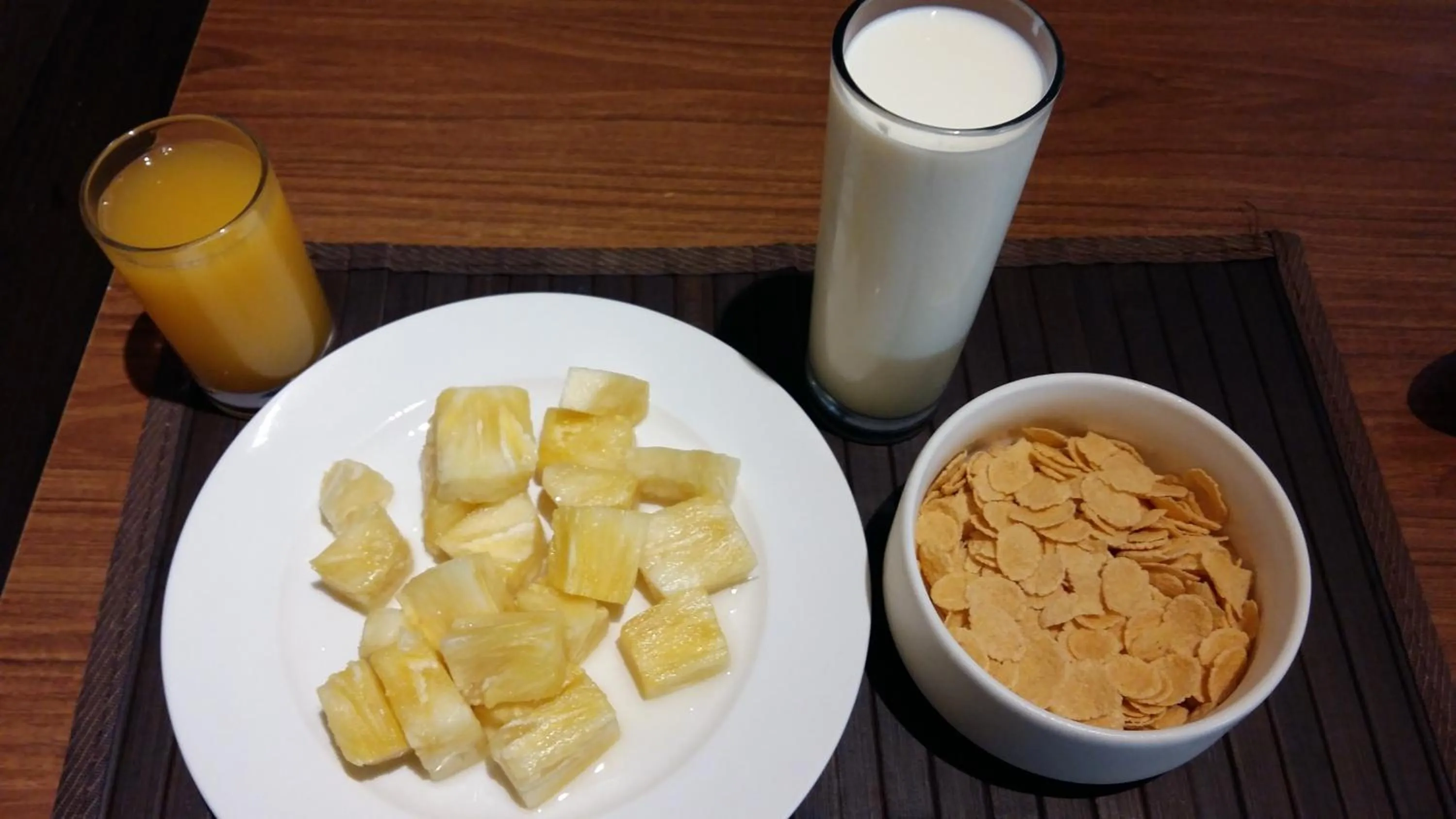 Breakfast in Namayiba Park Hotel Kampala