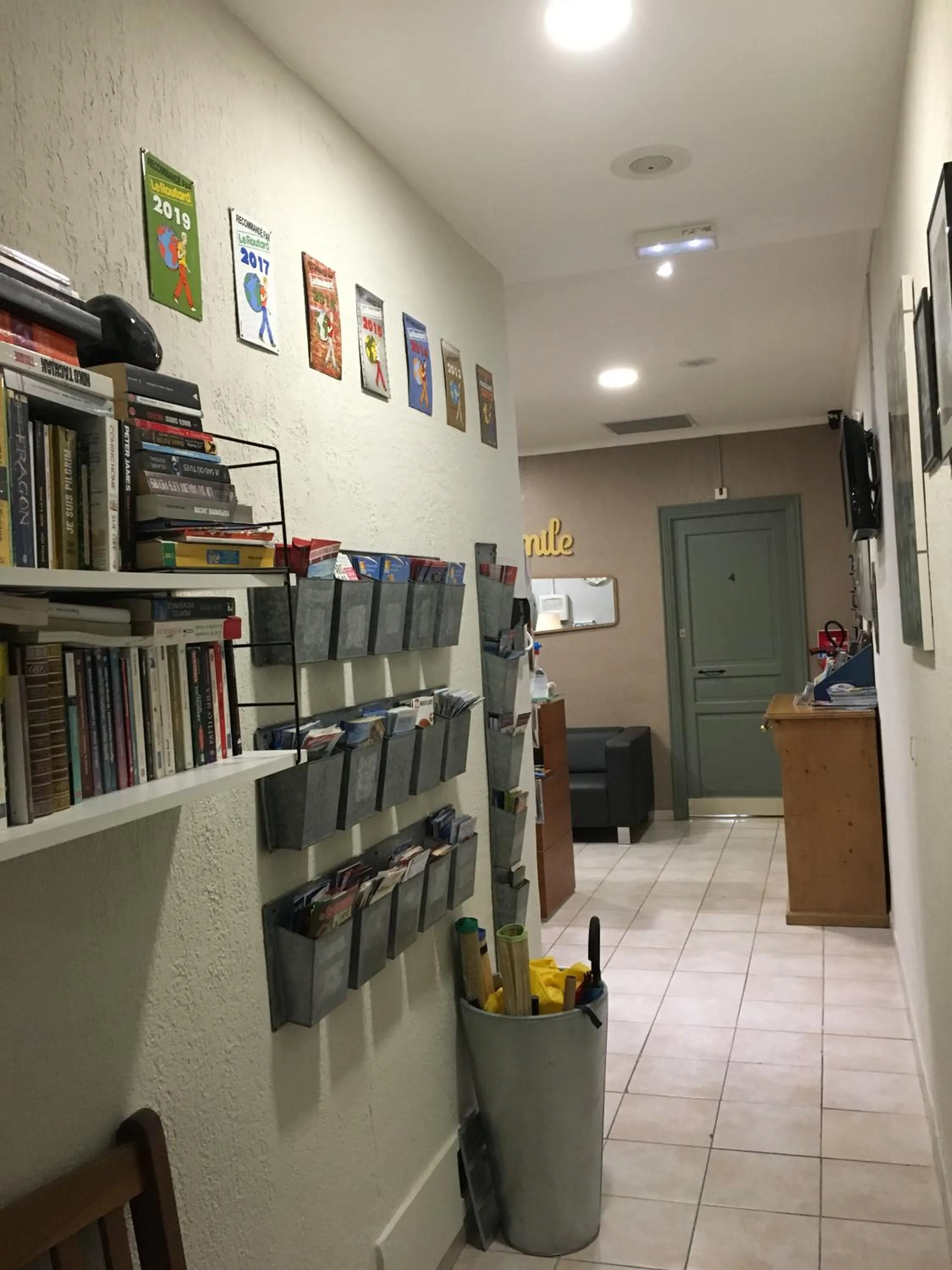 Lobby or reception in Backpackers Chez Patrick