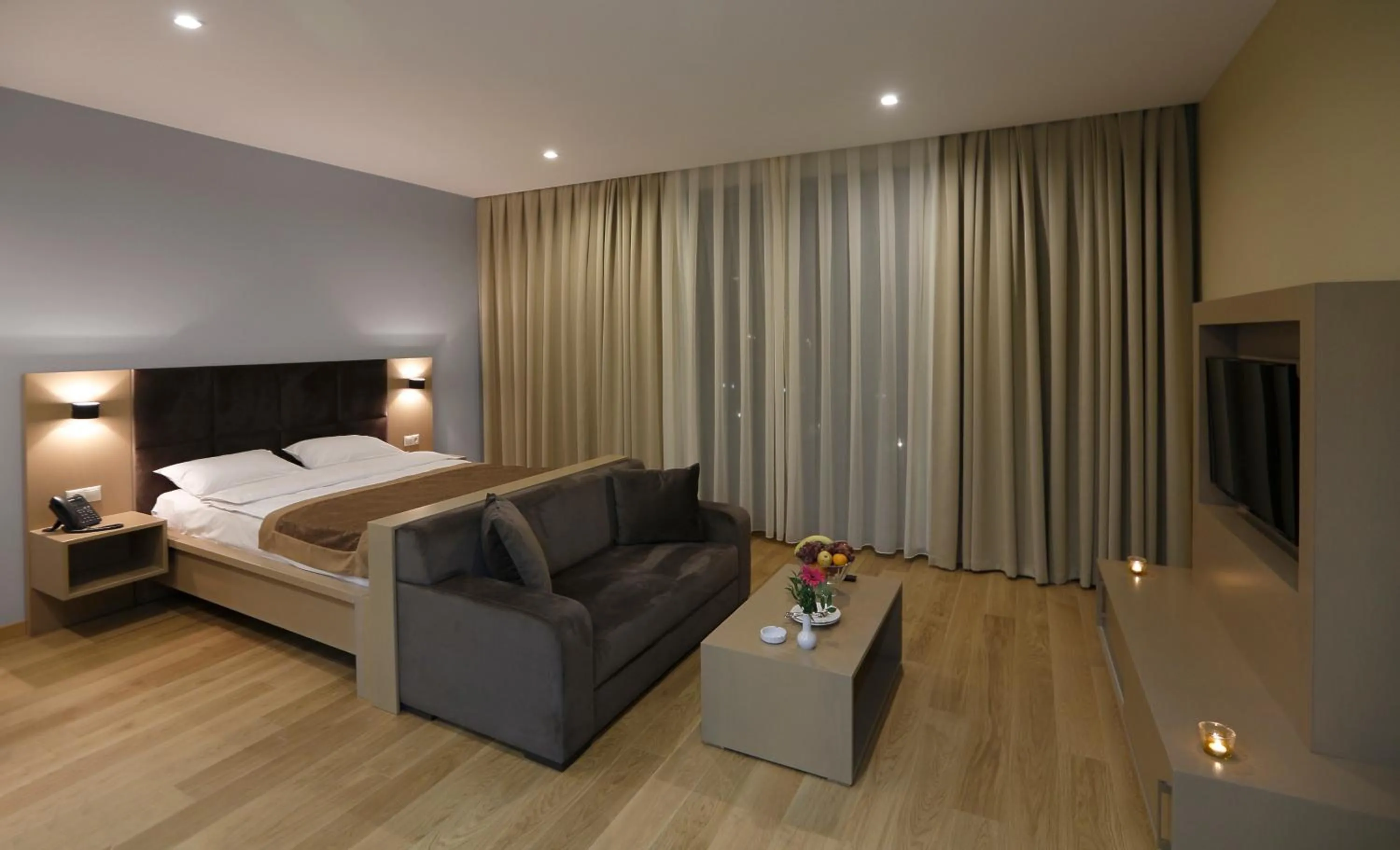 bunk bed, Bed in HomeBridge Hotel Apartments