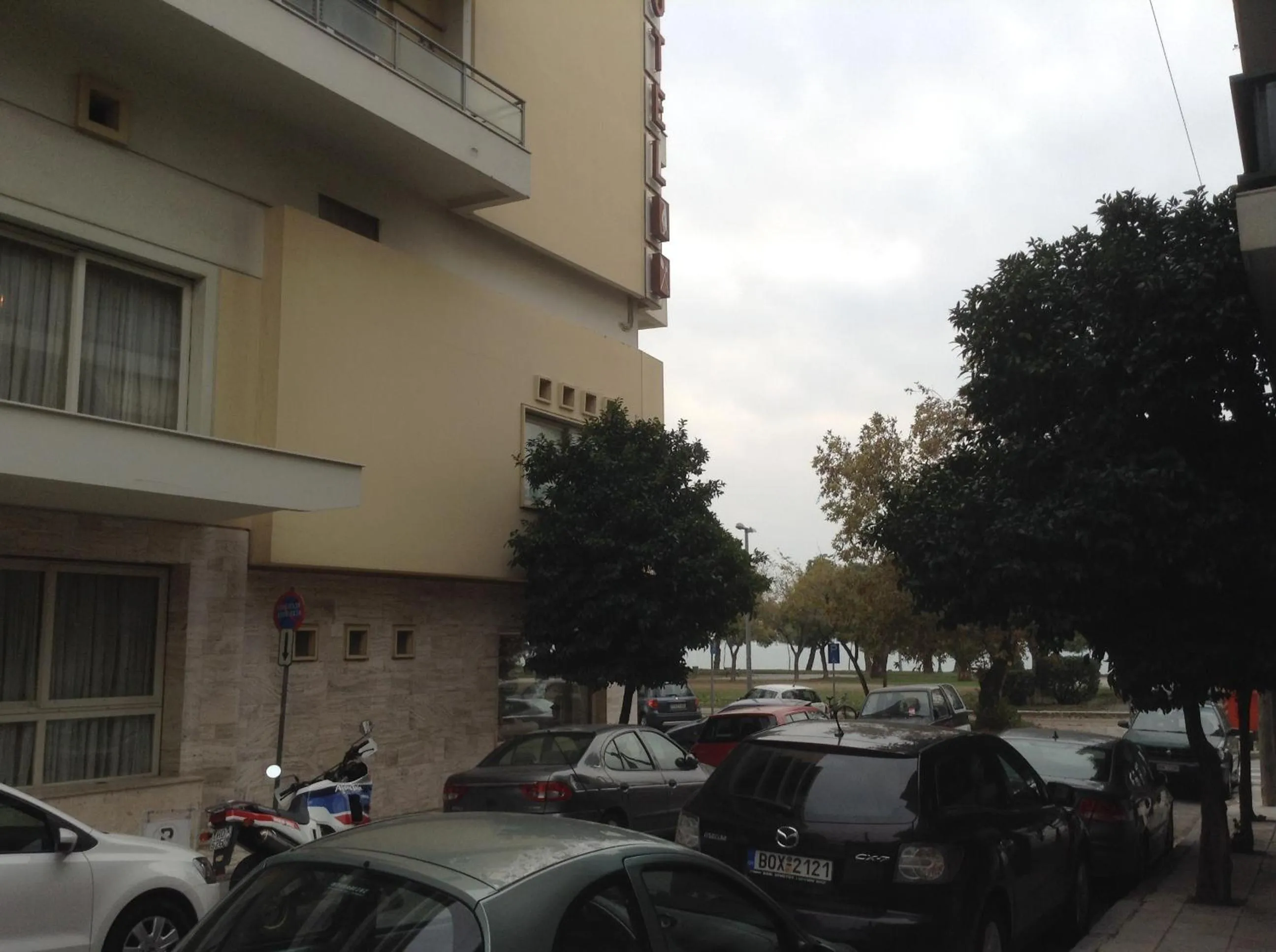 Facade/entrance in Park Hotel