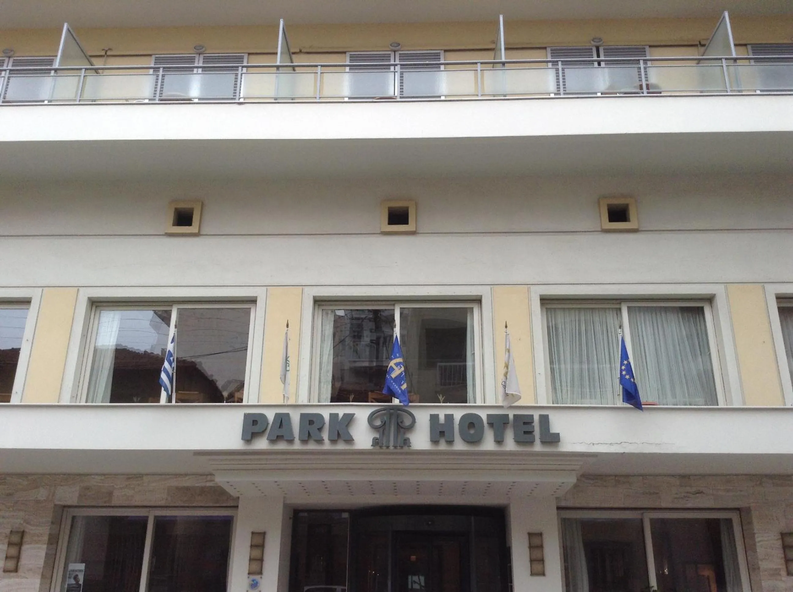 Facade/entrance in Park Hotel