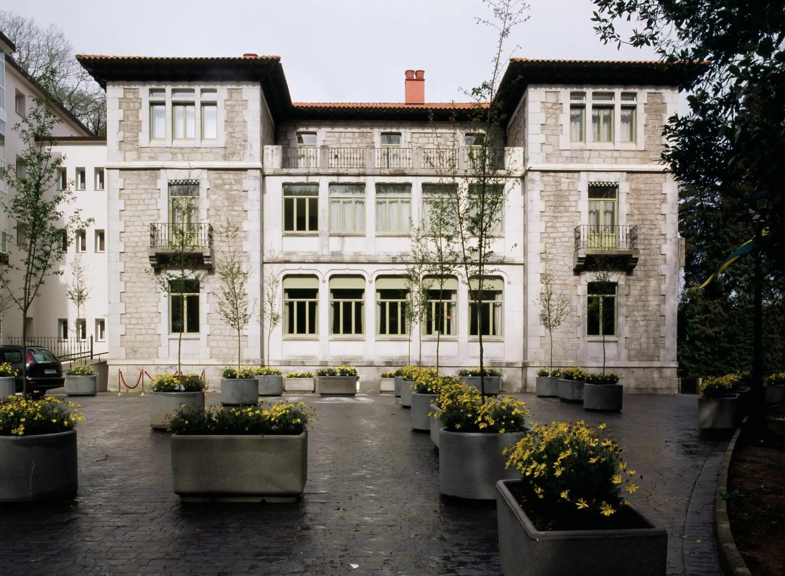 Facade/entrance in Parador de Limpias Facade/entrance in Parador de Limpias