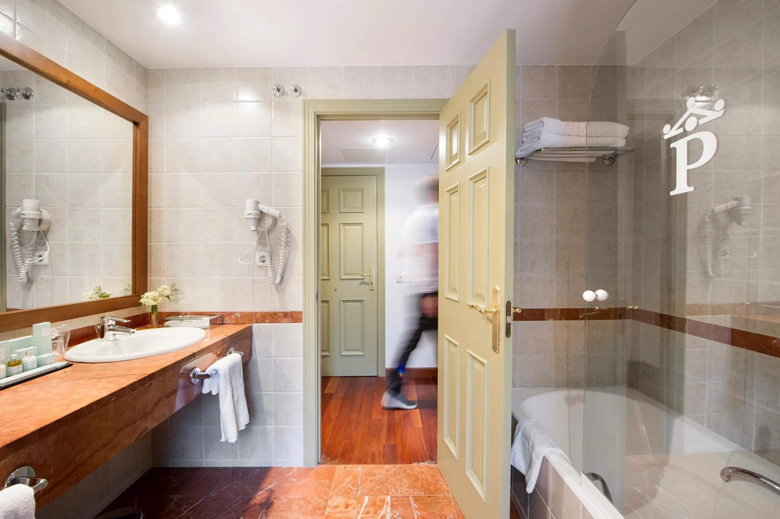 Bathroom in Parador de Limpias