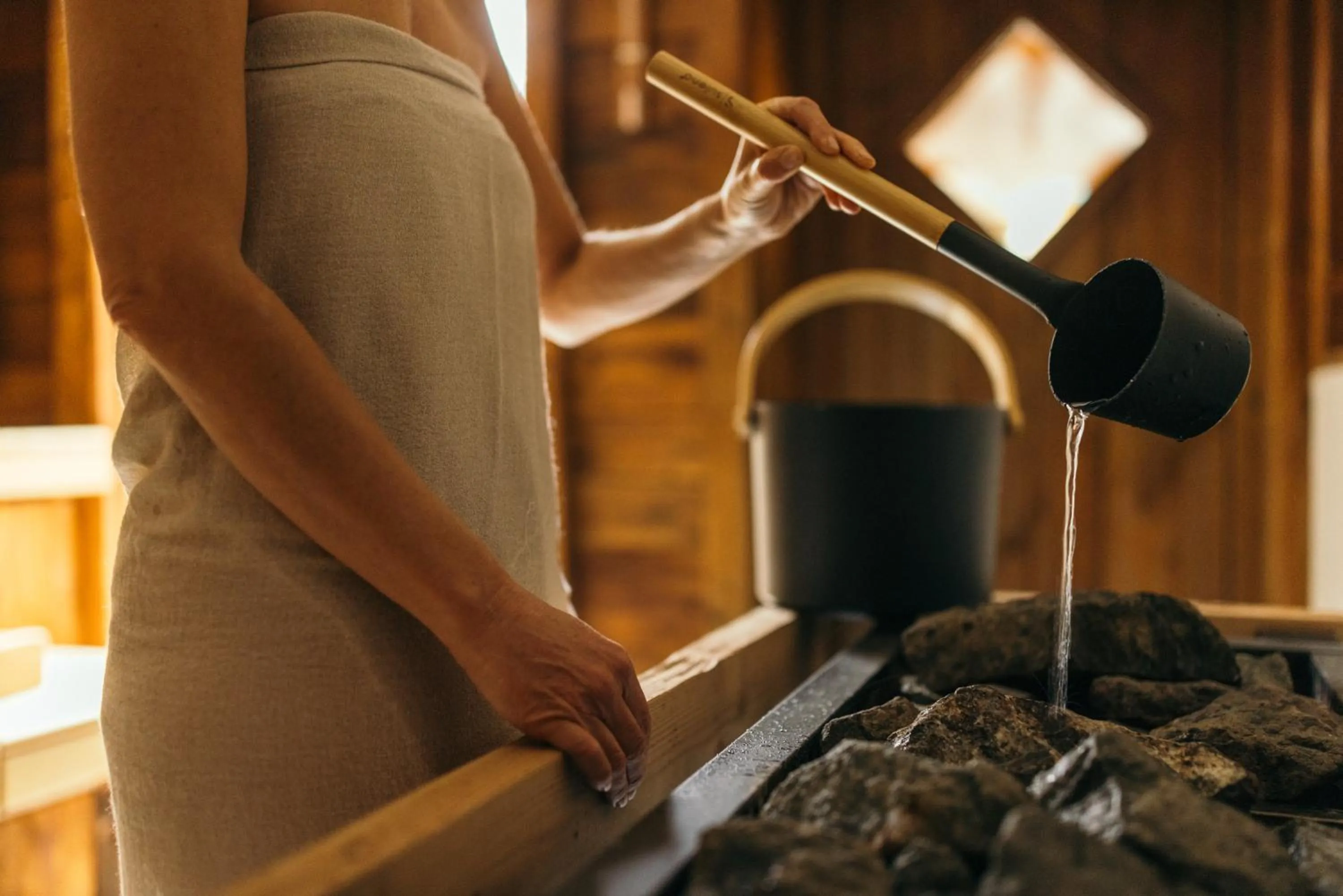 Sauna in Feelfree Nature Resort