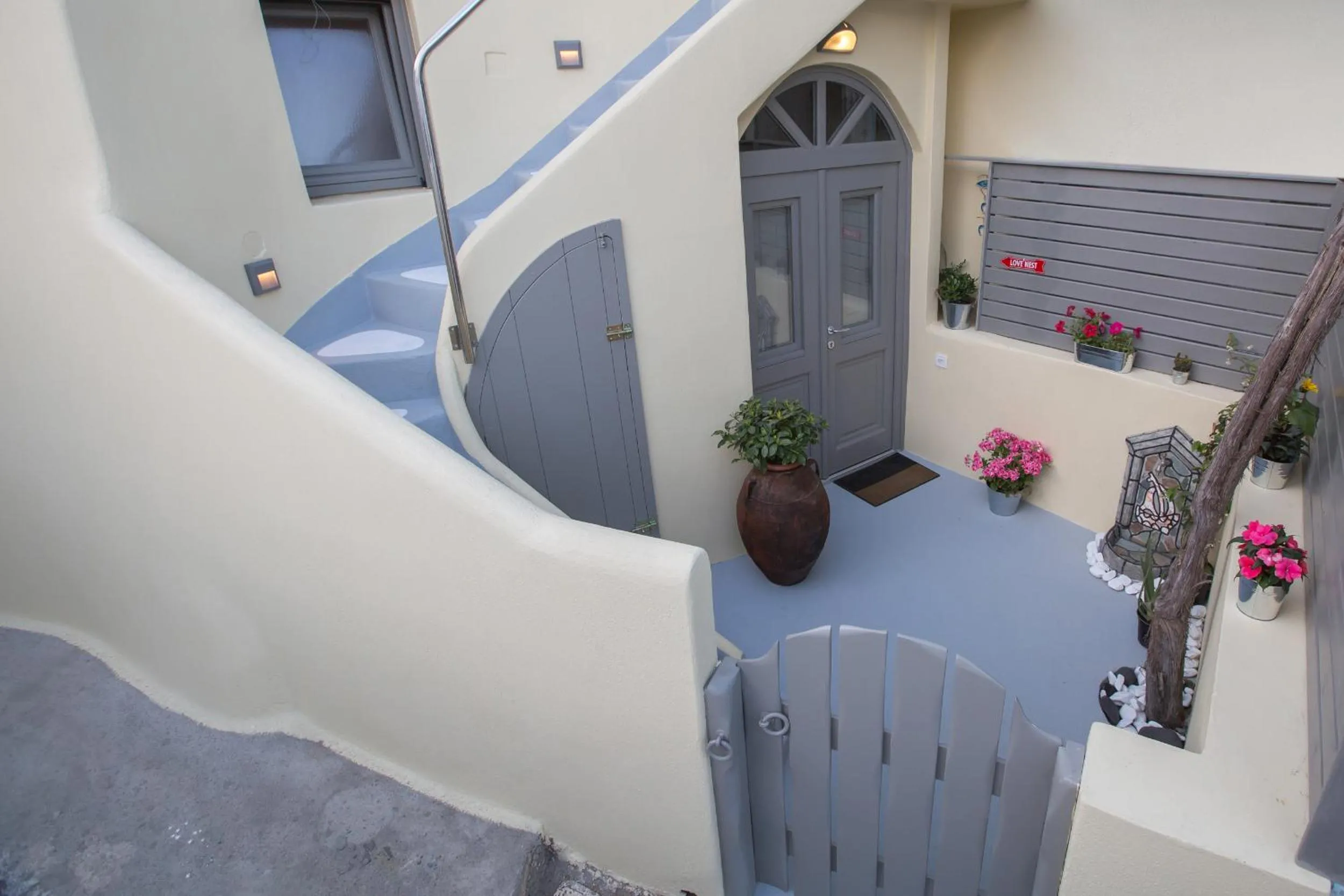Facade/entrance in Love Nest with hot tub, hammam & outdoor cinema