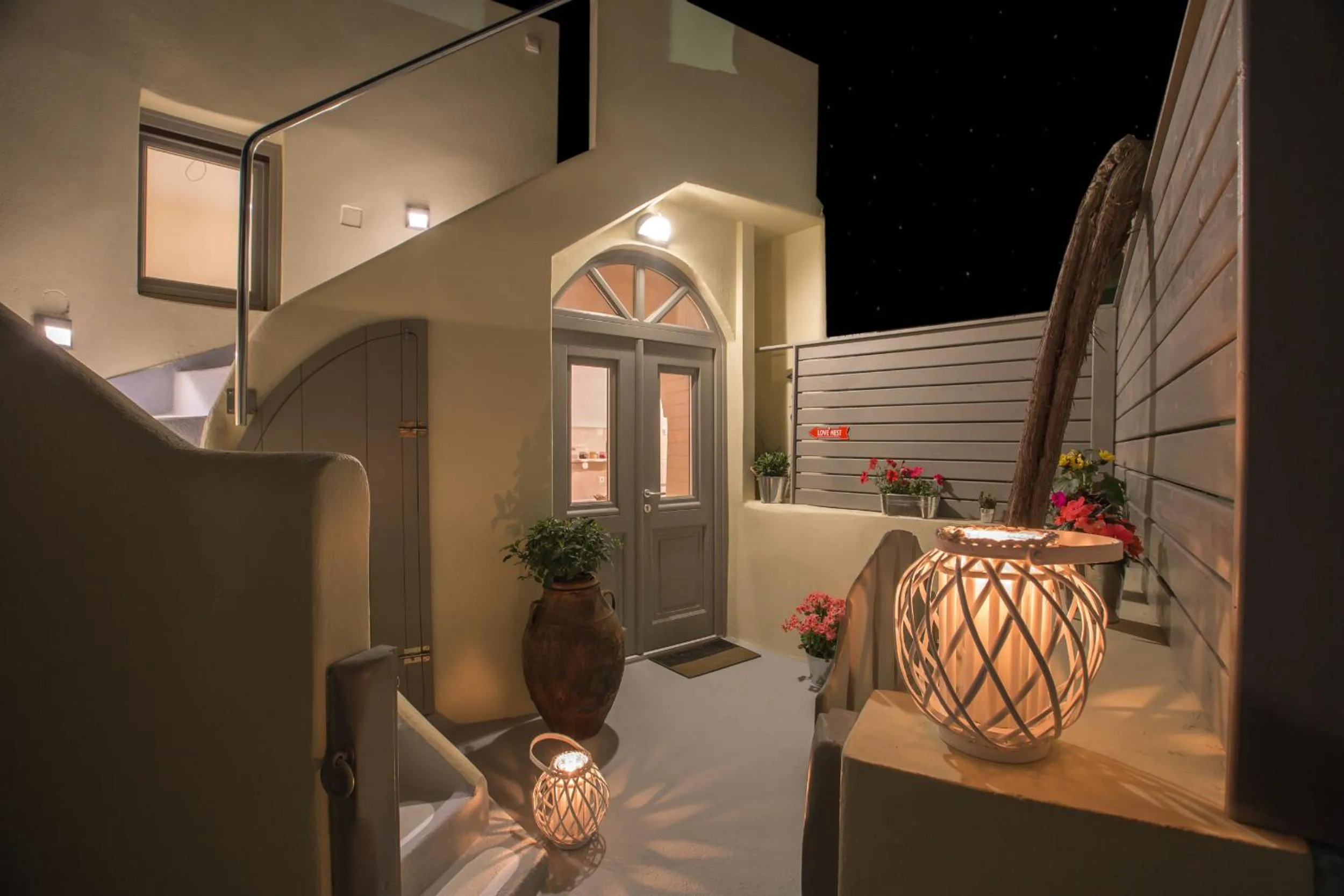 Facade/entrance in Love Nest with hot tub, hammam & outdoor cinema