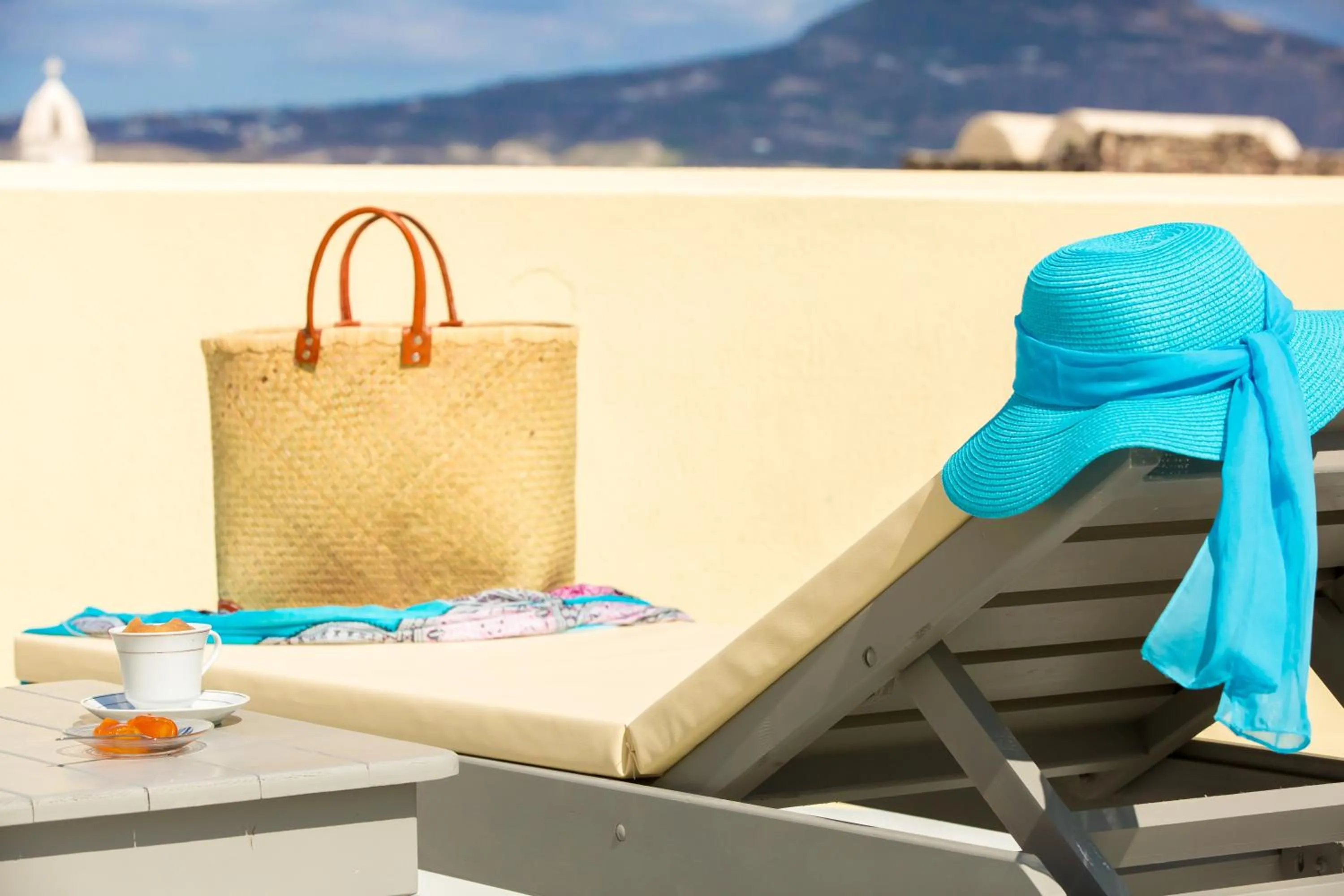 Balcony/Terrace in Love Nest with hot tub, hammam & outdoor cinema