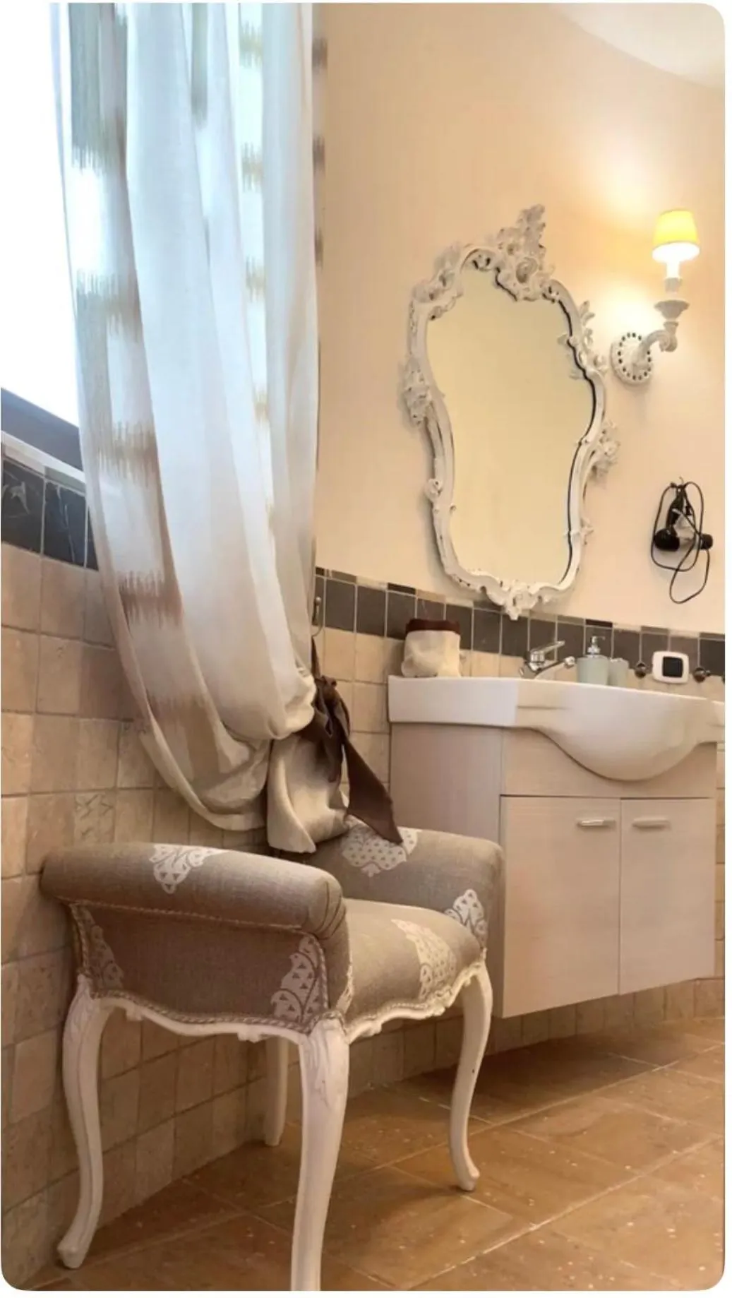 Bathroom in B&B Villa Pietrachiara