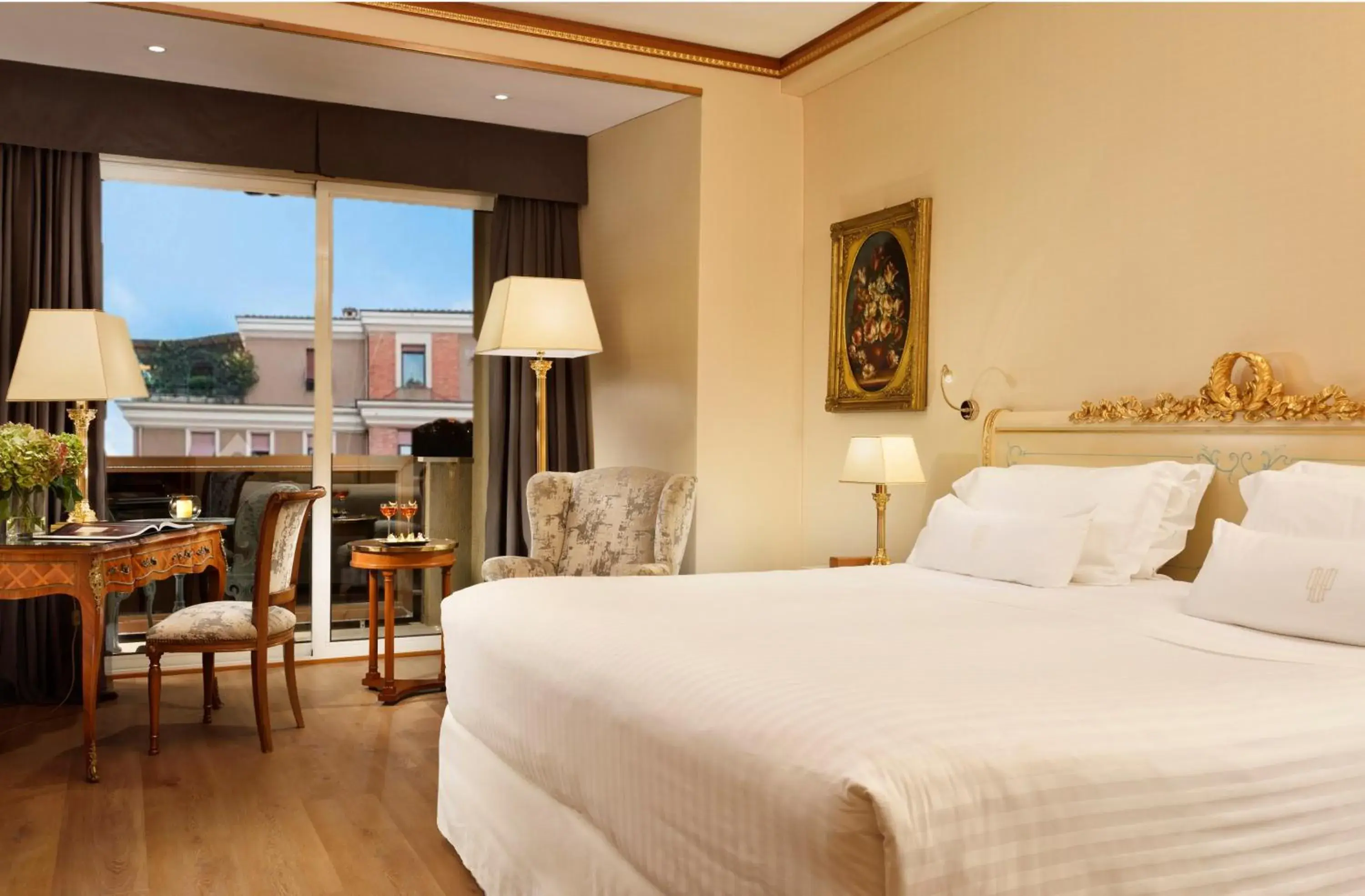 Bed in Parco dei Principi Grand Hotel & SPA Bed in Parco dei Principi Grand Hotel & SPA