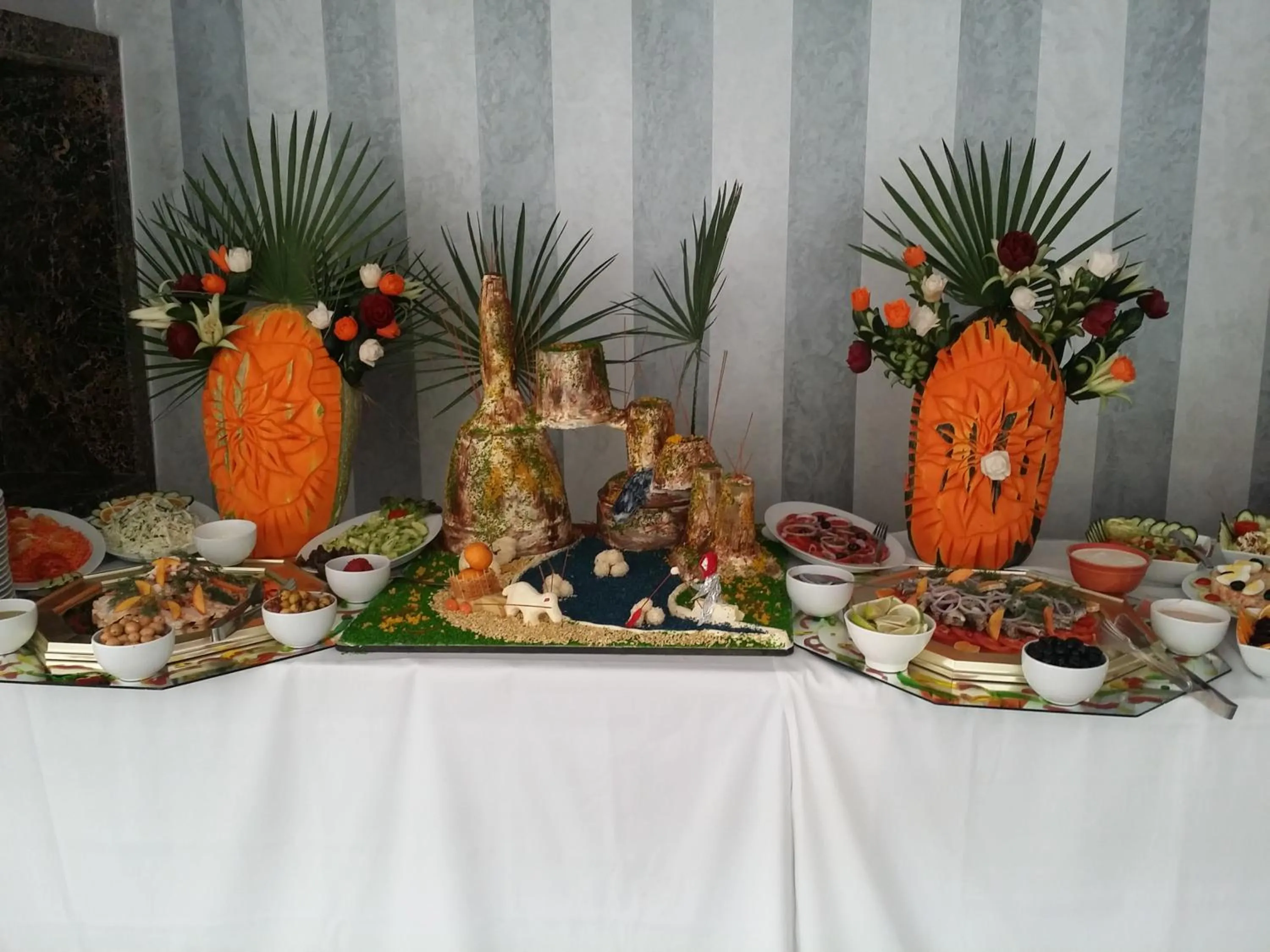 Restaurant/places to eat in Hôtel Teranga & Spa