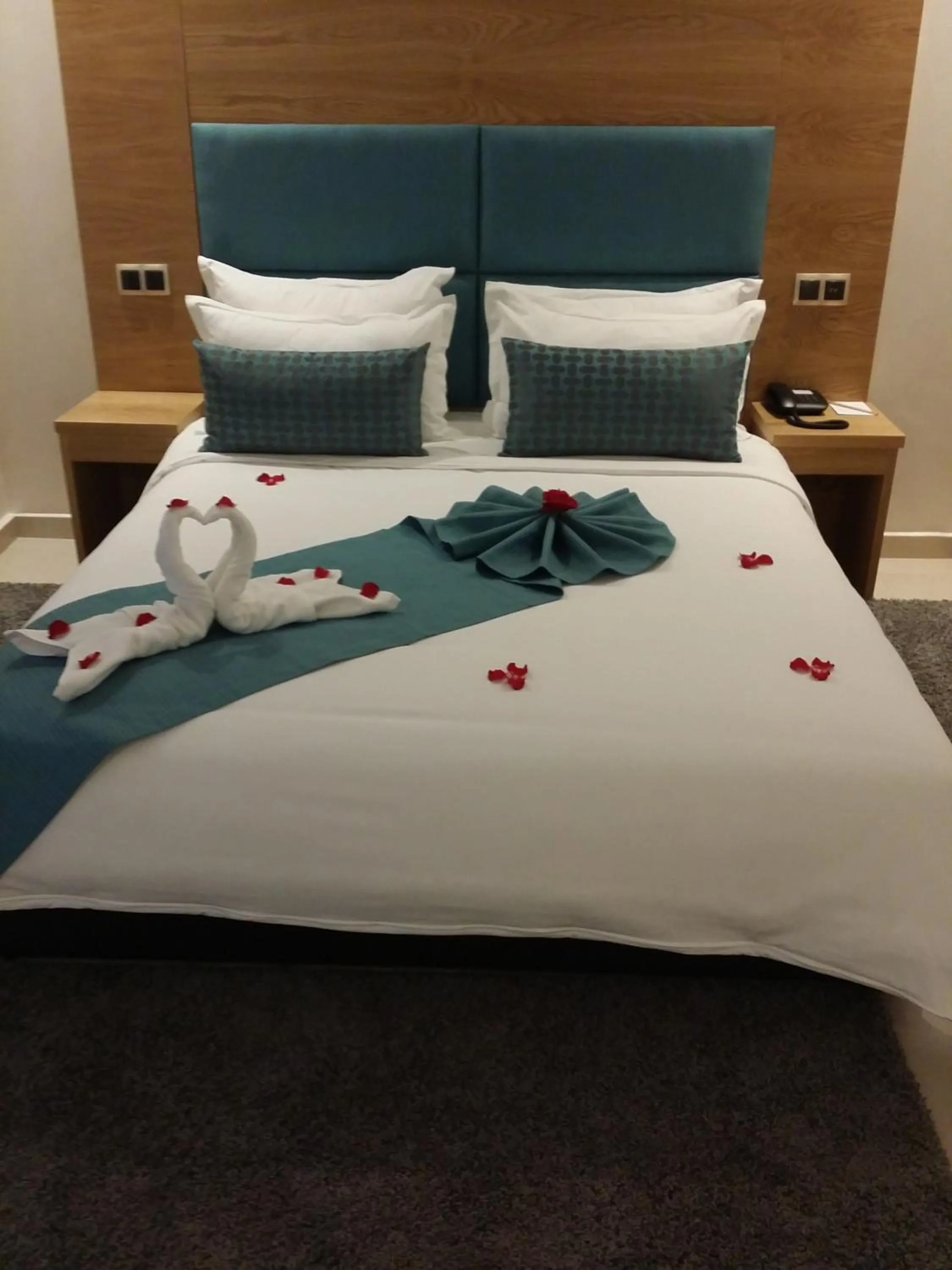 Bedroom, Bed in Hôtel Teranga & Spa