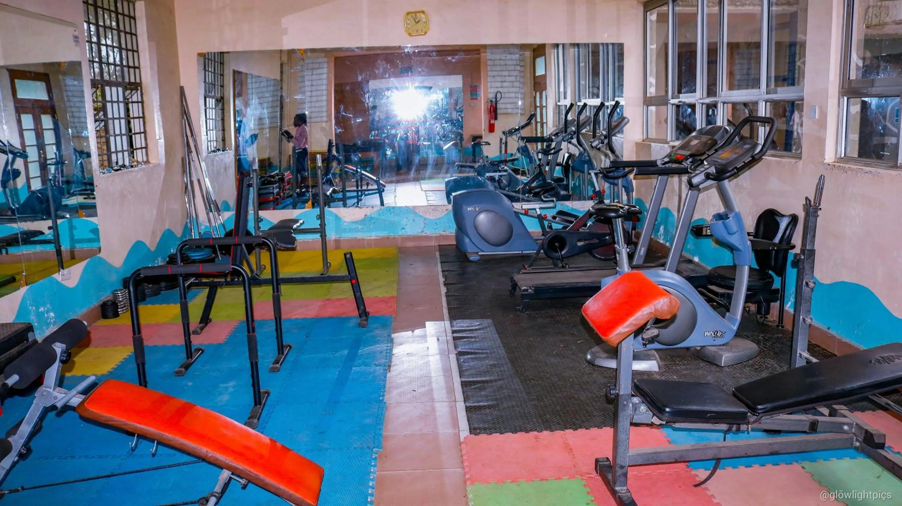 Fitness centre/facilities in Kivu Resort