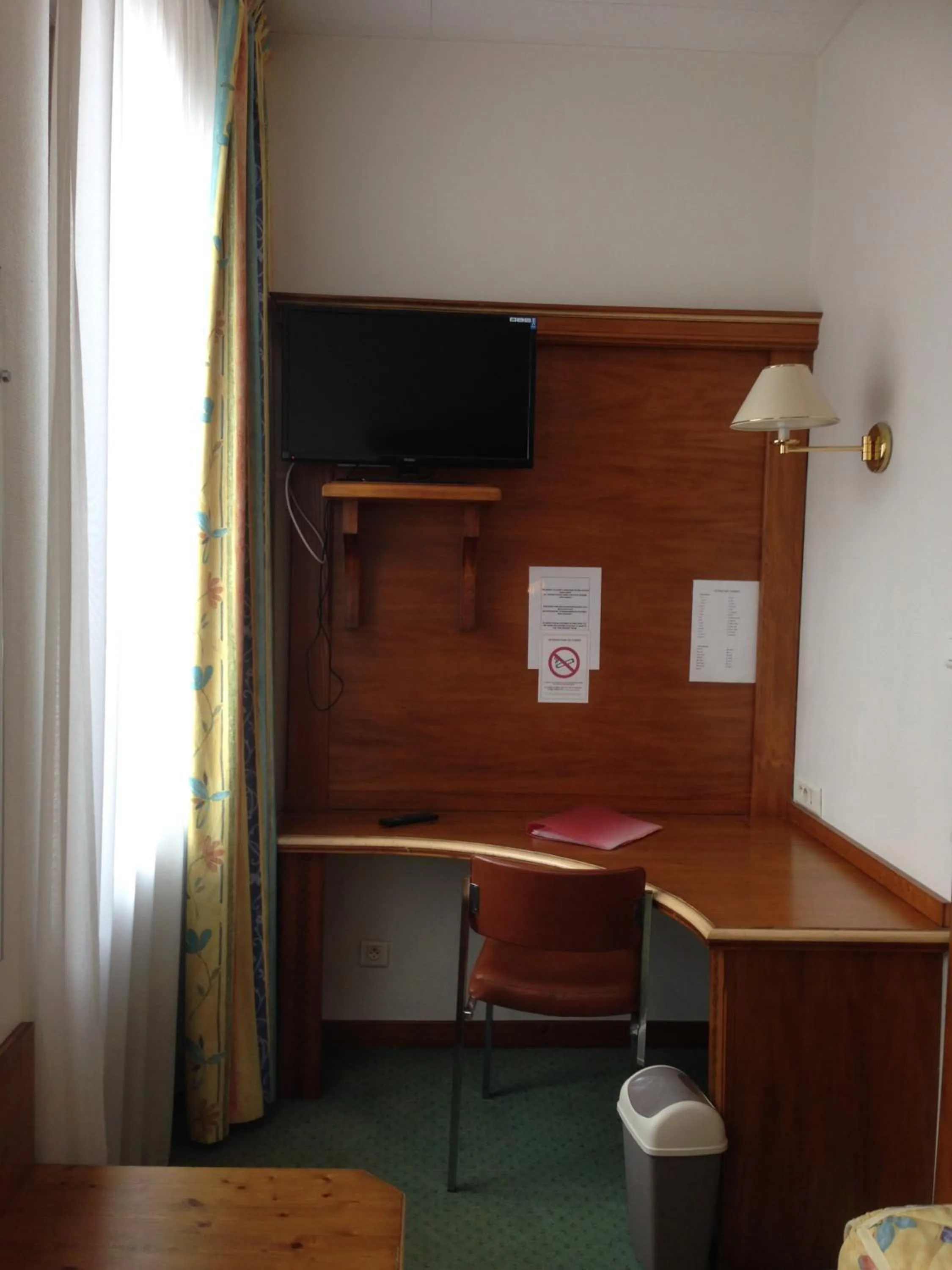 Decorative detail, TV/Entertainment Center in Hotel Union