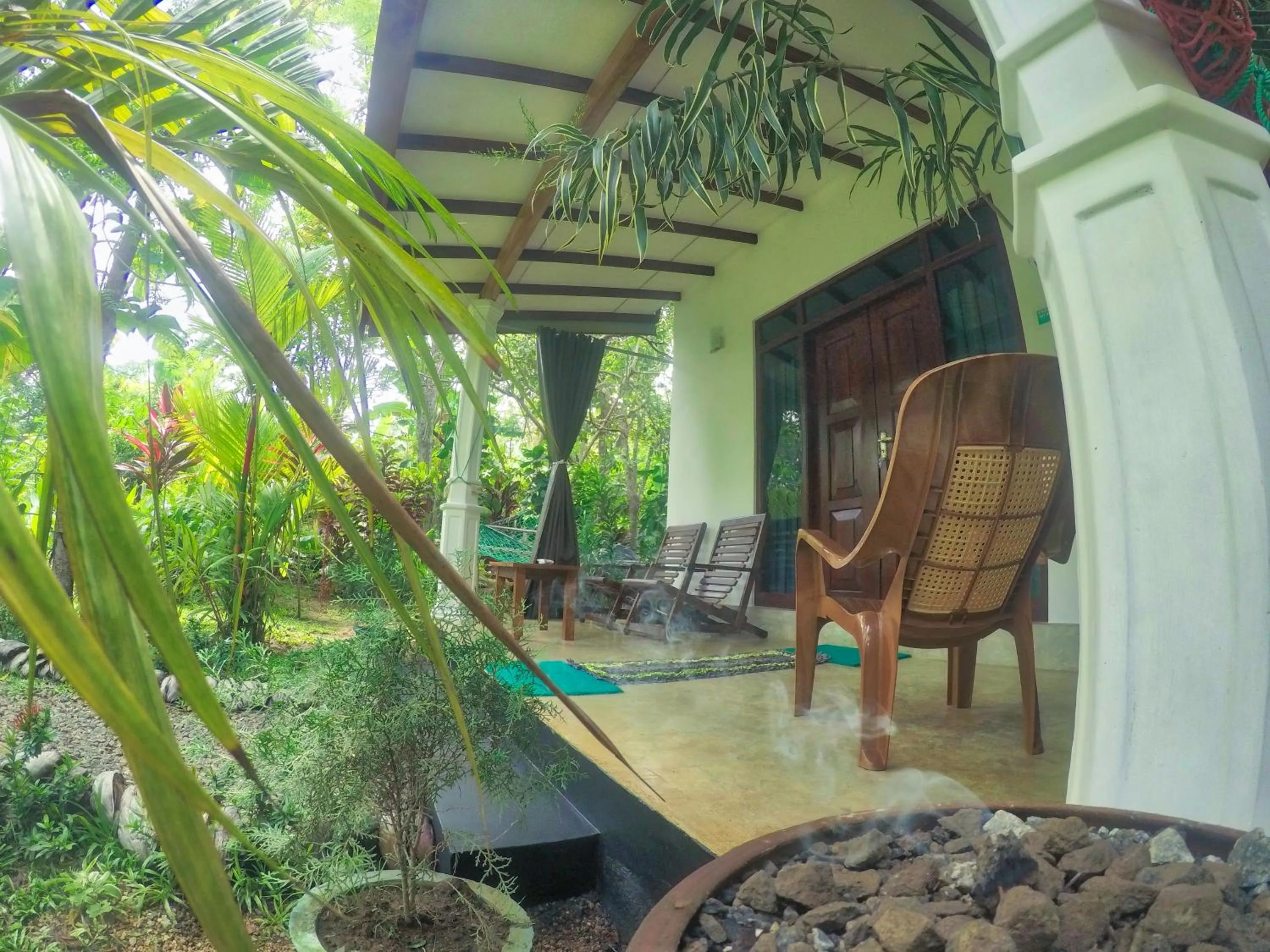 Balcony/Terrace in The Otunna Guest House Sigiriya