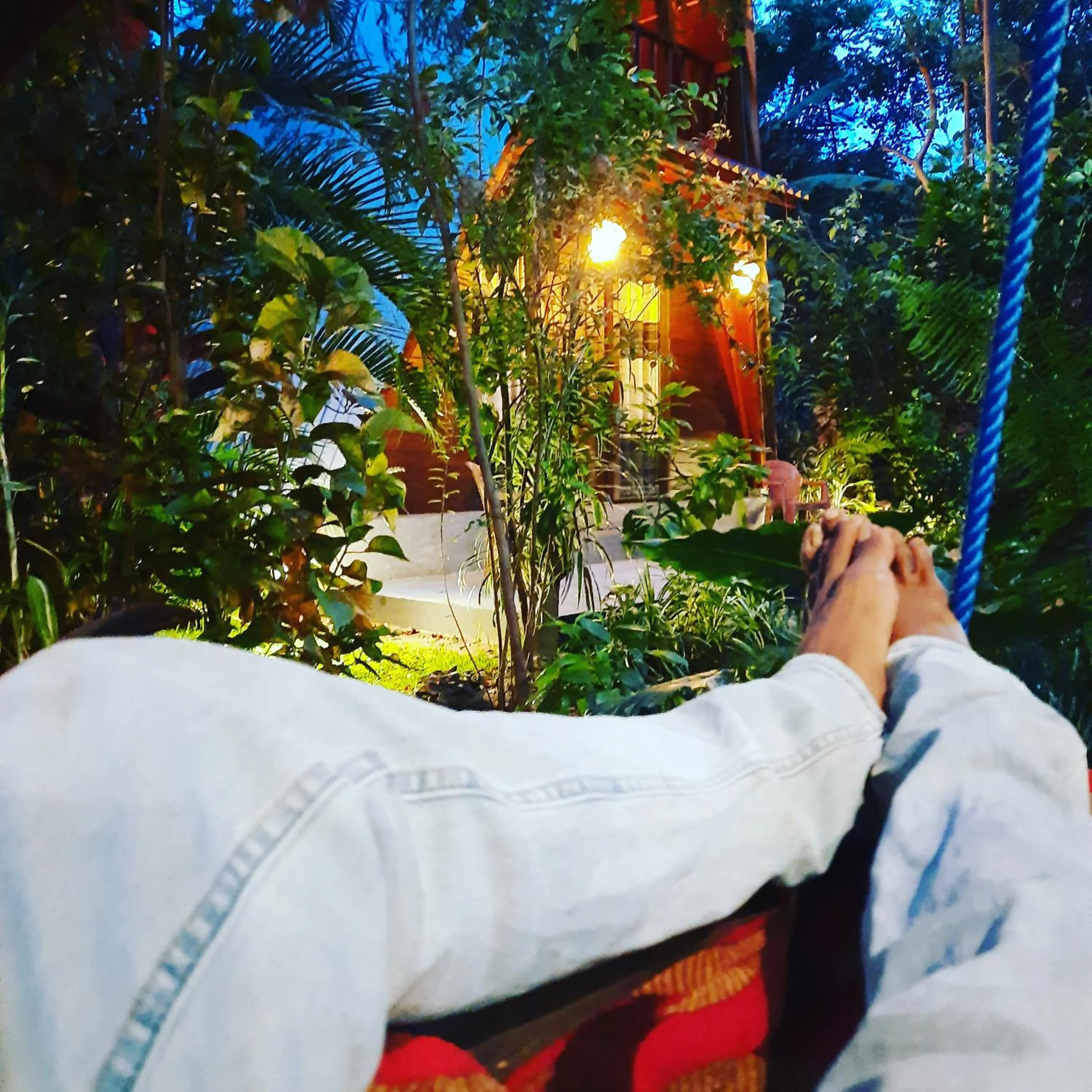 Garden view in The Otunna Guest House Sigiriya