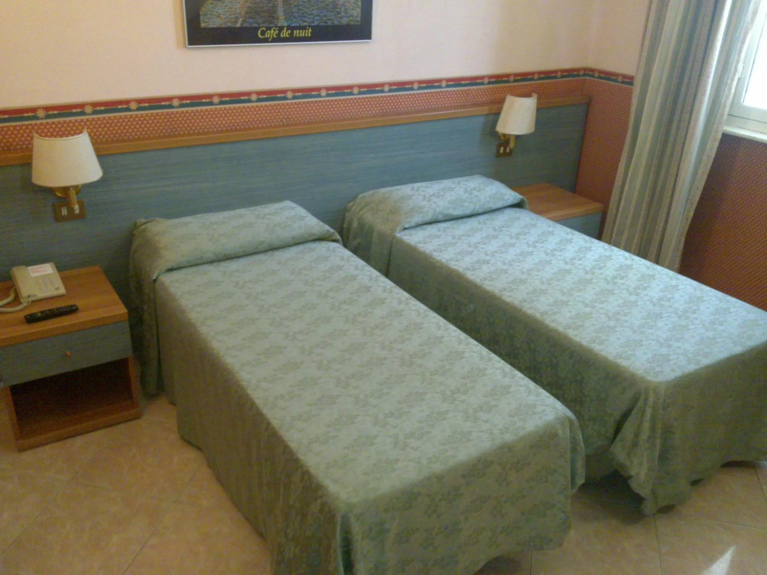 Bed in Hotel Lazzari
