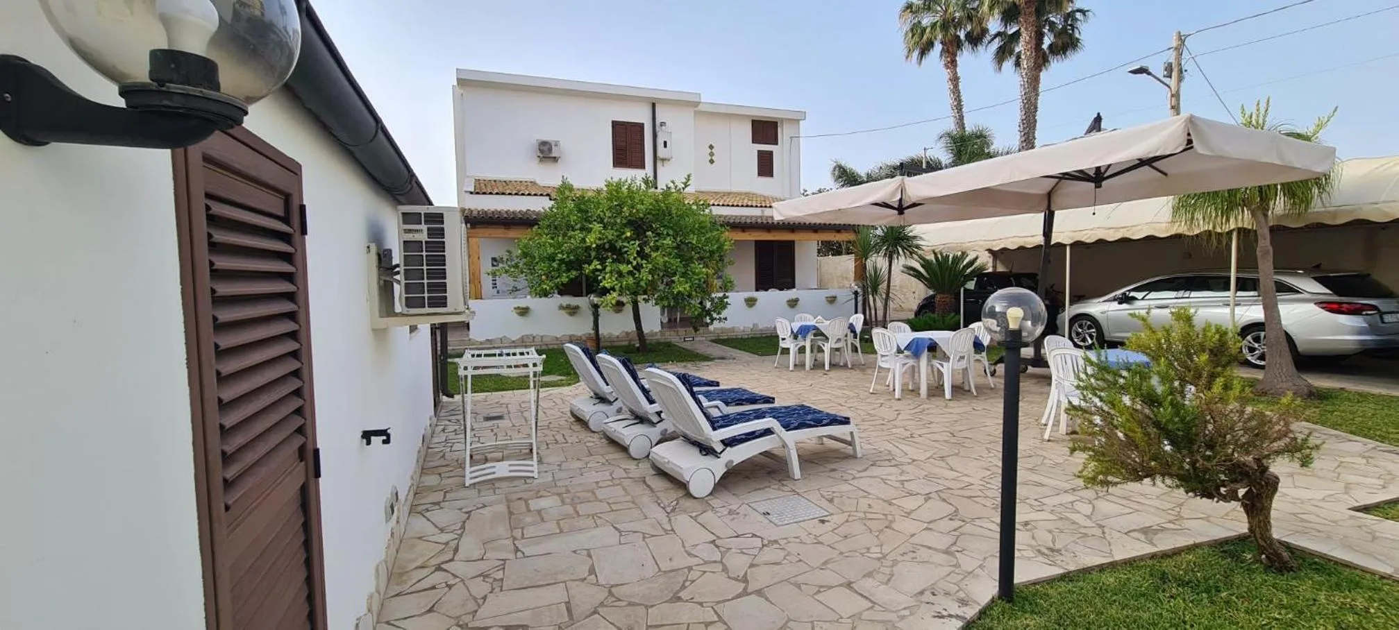 Garden in Mare e Sole Villa Urso