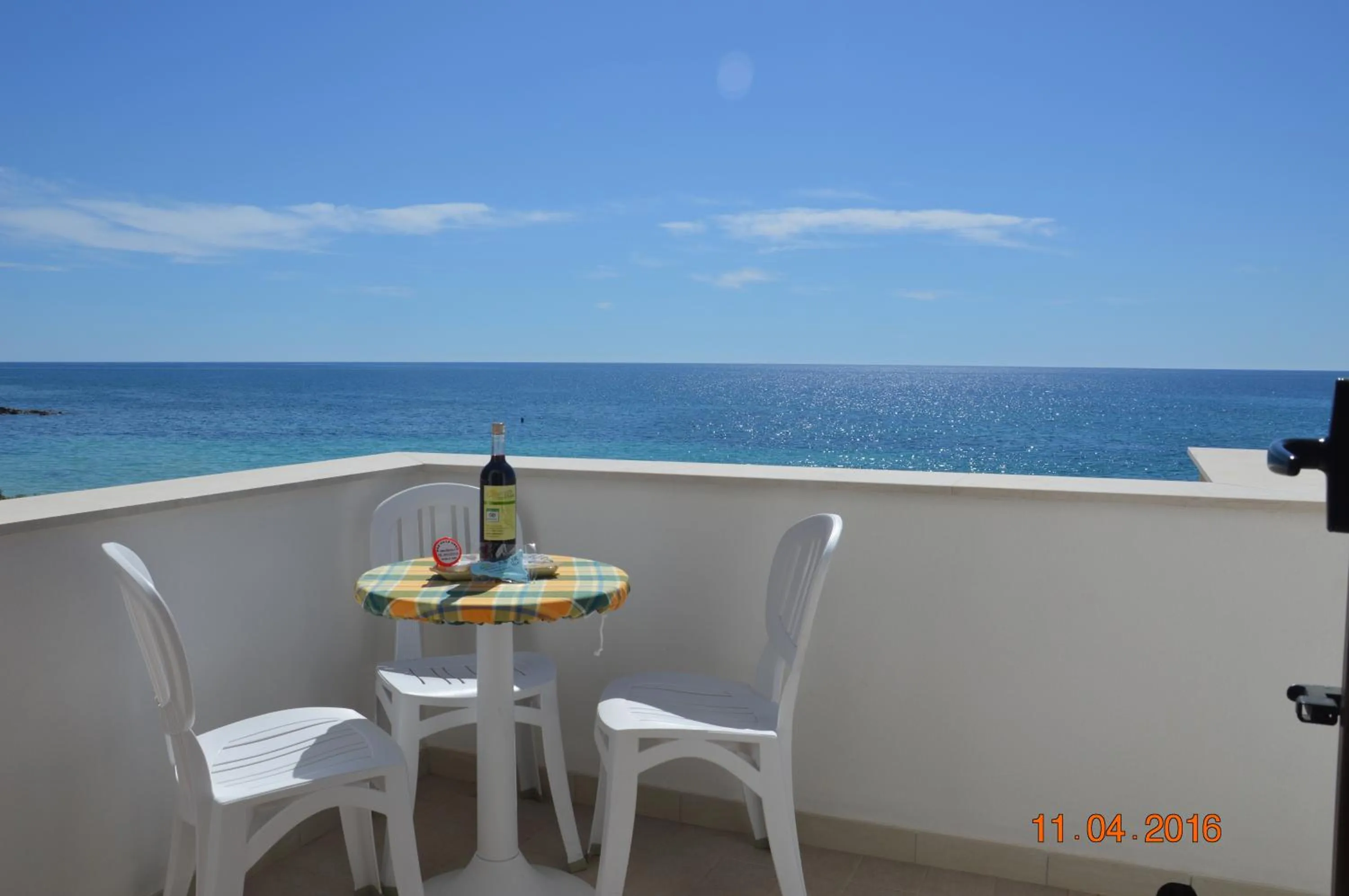 Sea view in Mare e Sole Villa Urso