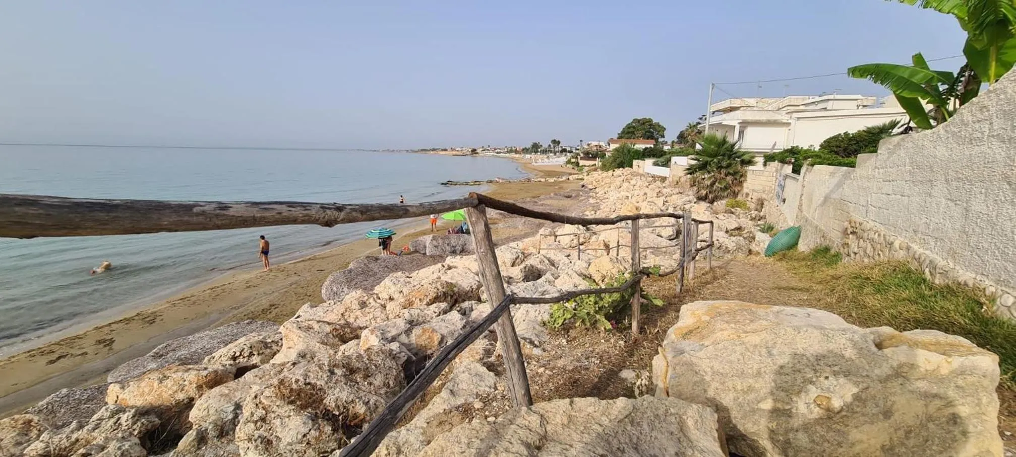 Beach in Mare e Sole Villa Urso