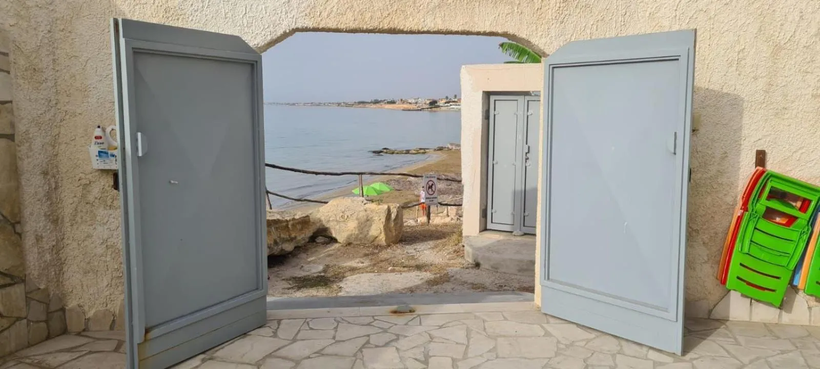 Sea view in Mare e Sole Villa Urso