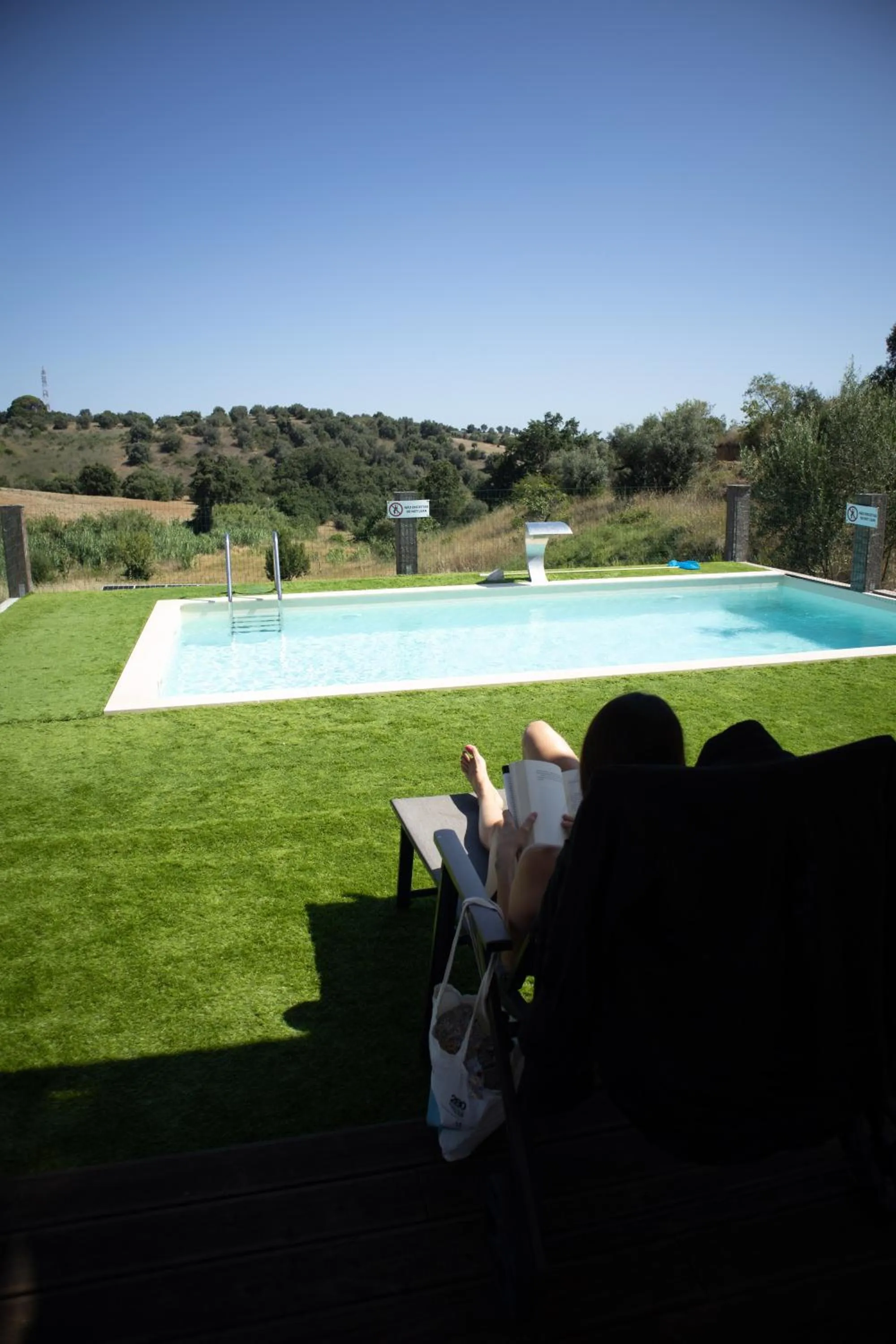 Swimming pool in Aires da Serra Hotel