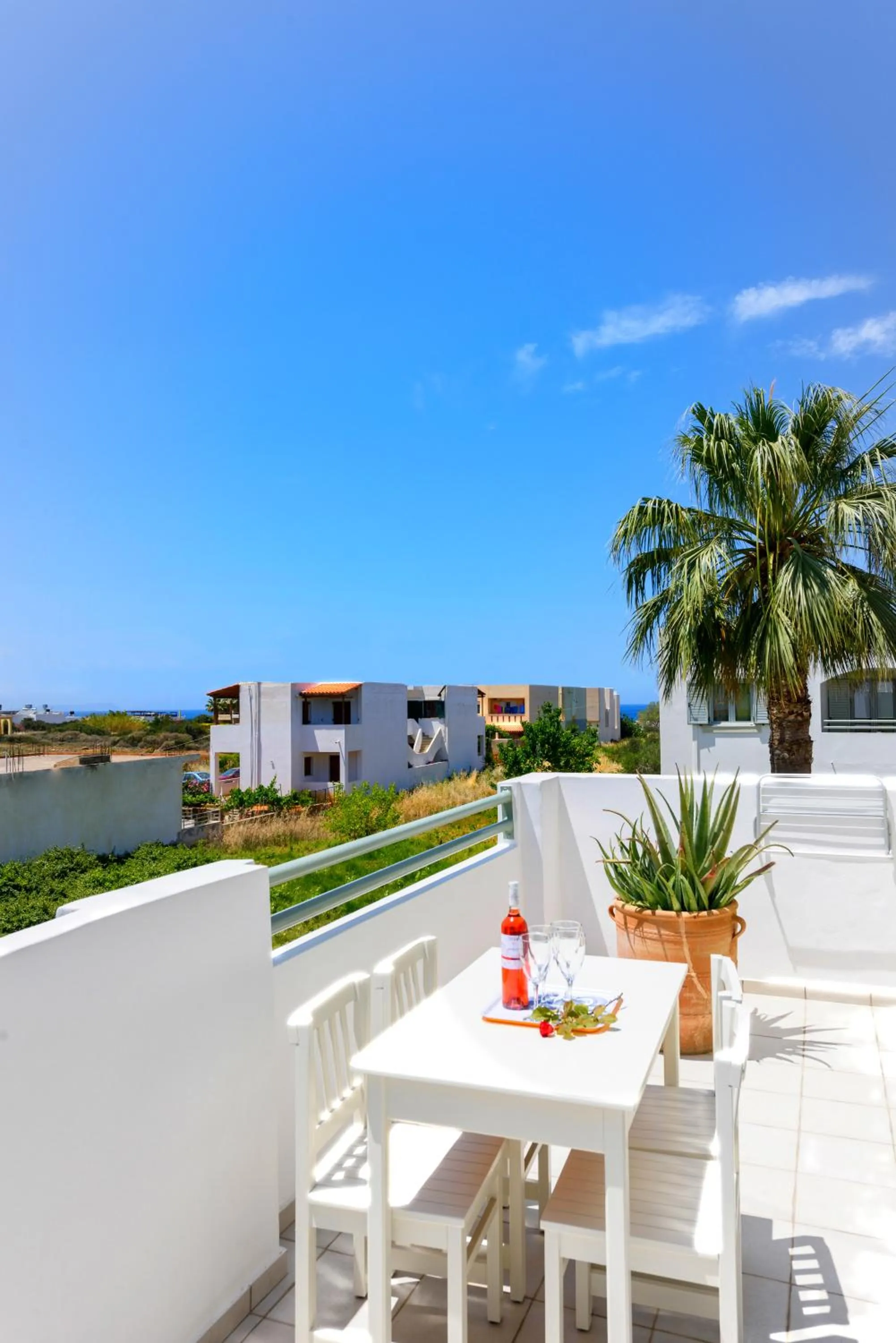 Balcony/Terrace in Angela Studios Apartments