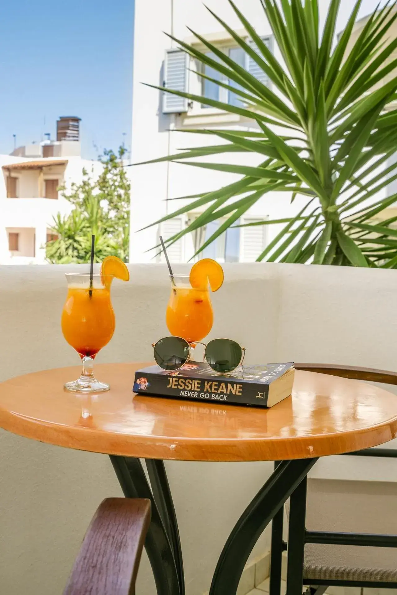 Balcony/Terrace in Angela Studios Apartments Balcony/Terrace in Angela Studios Apartments