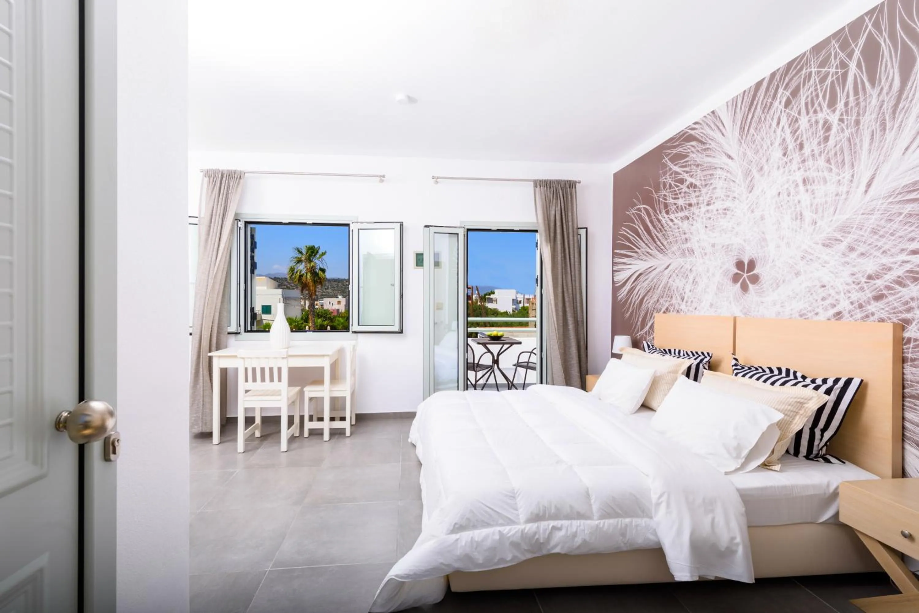 Bedroom, Bed in Angela Studios Apartments