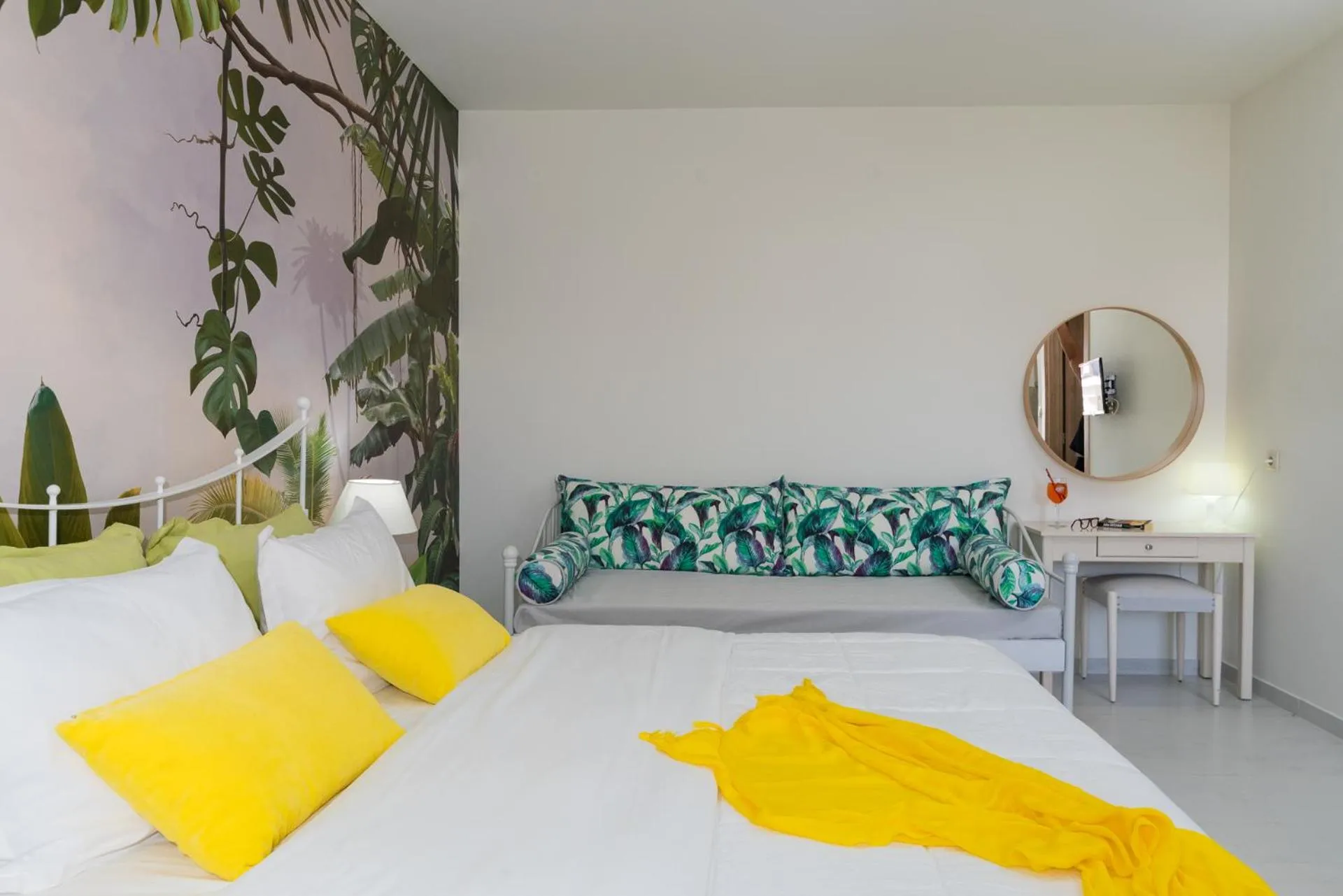 Bedroom, Bed in Angela Studios Apartments