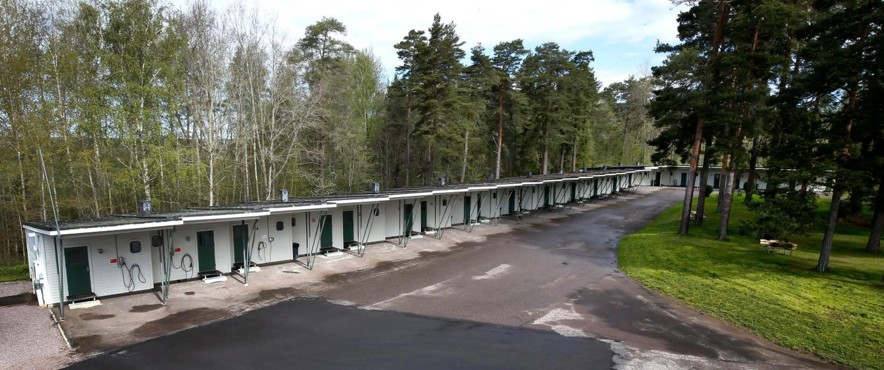 Property building in Sjögestad Motell