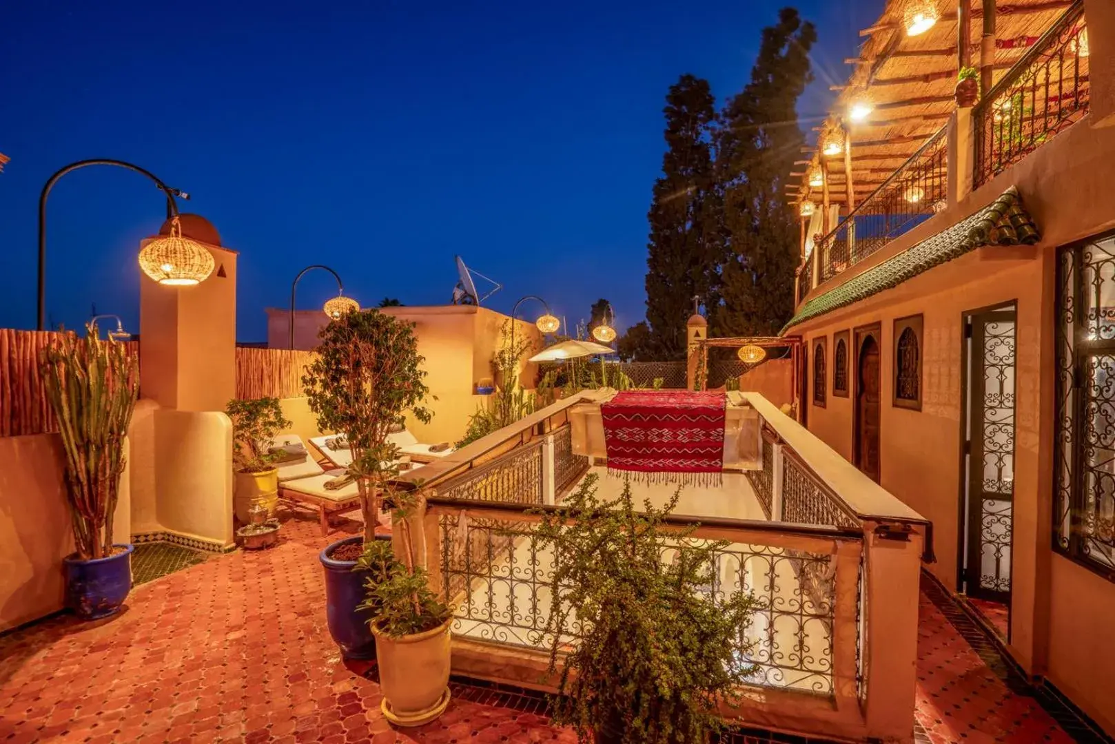 Patio in Riad Sun of Kech Patio in Riad Sun of Kech