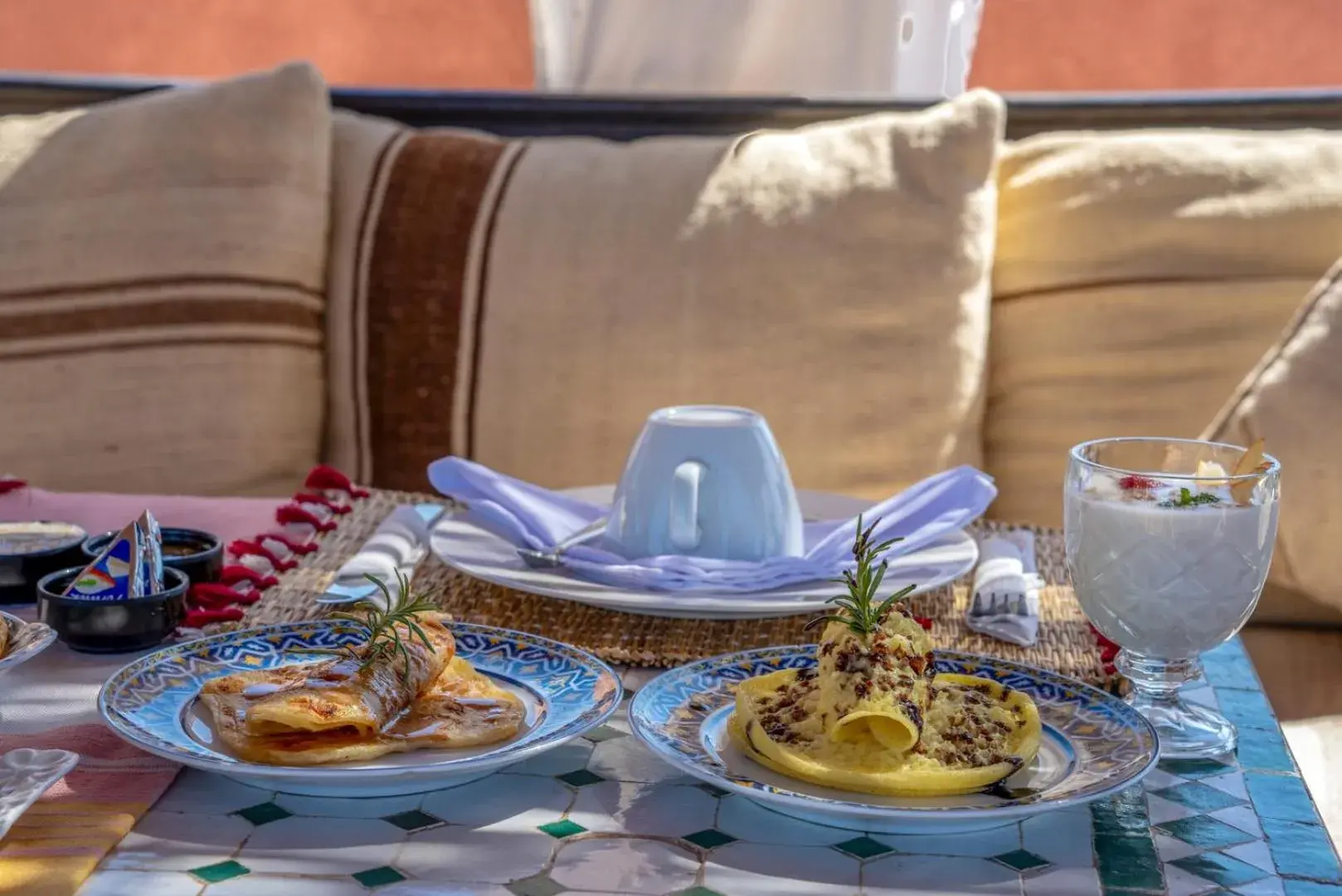 Breakfast in Riad Sun of Kech Breakfast in Riad Sun of Kech