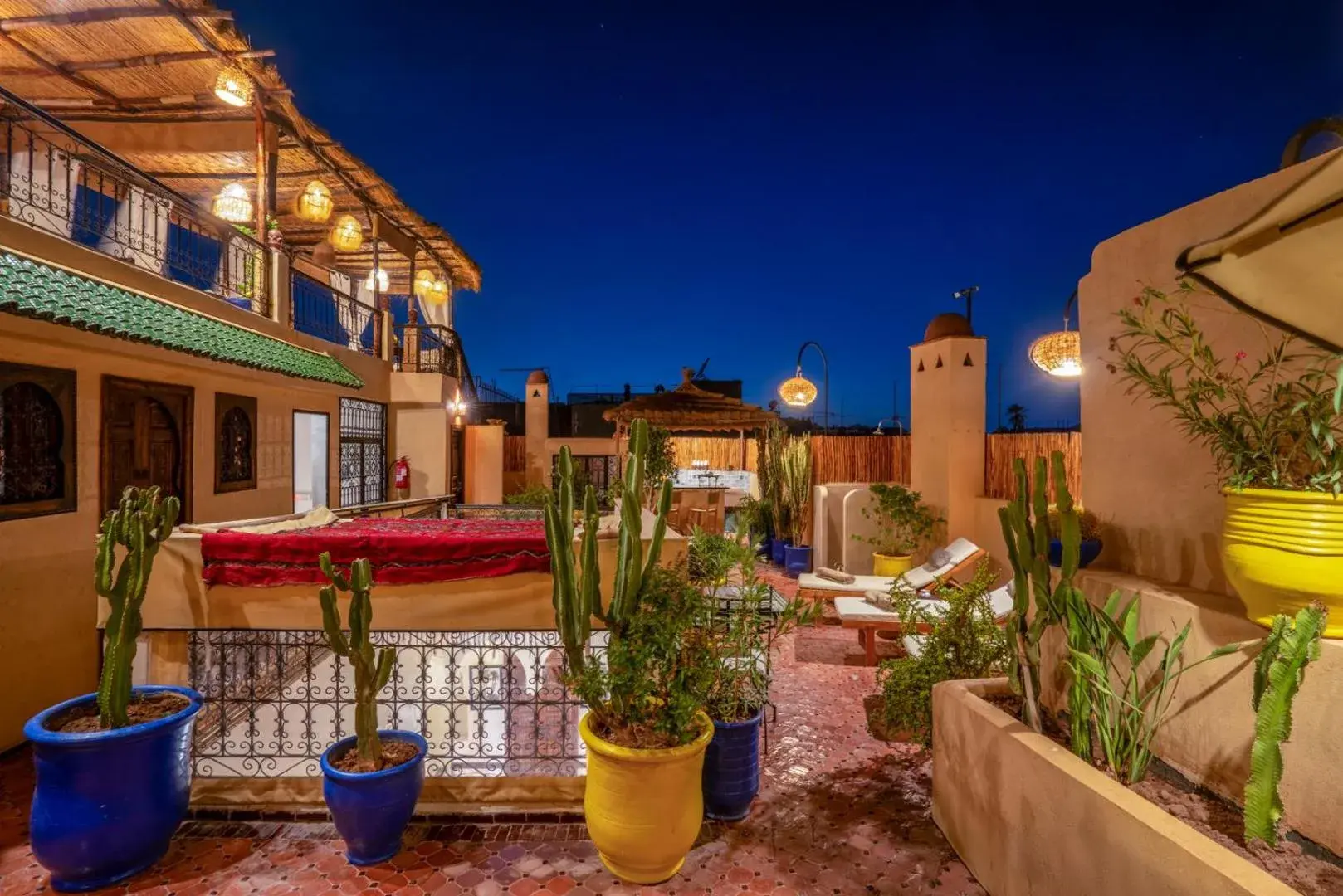 Patio in Riad Sun of Kech Patio in Riad Sun of Kech