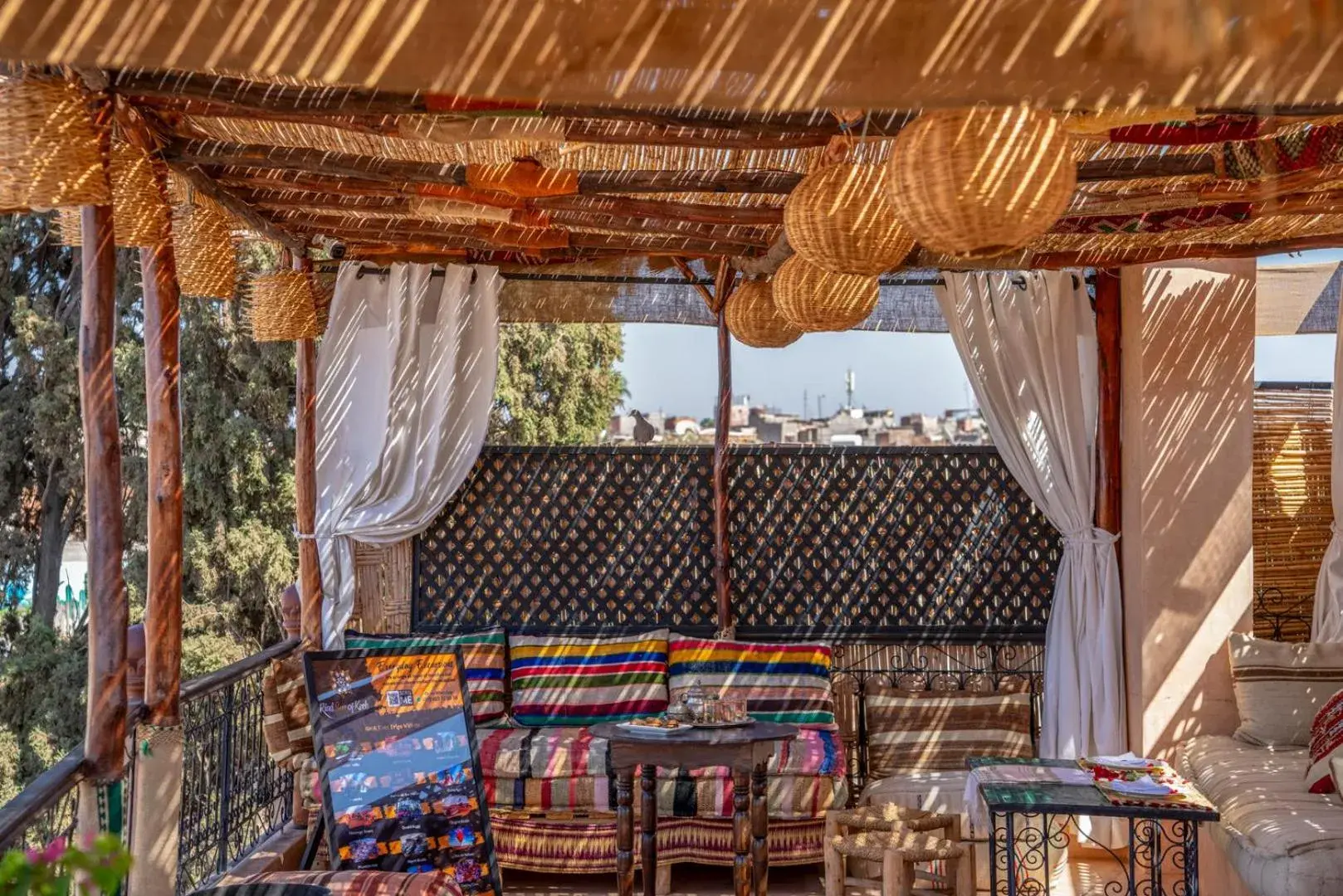 Patio in Riad Sun of Kech Patio in Riad Sun of Kech