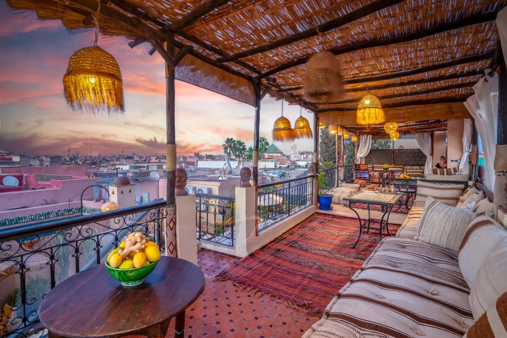 Patio in Riad Sun of Kech