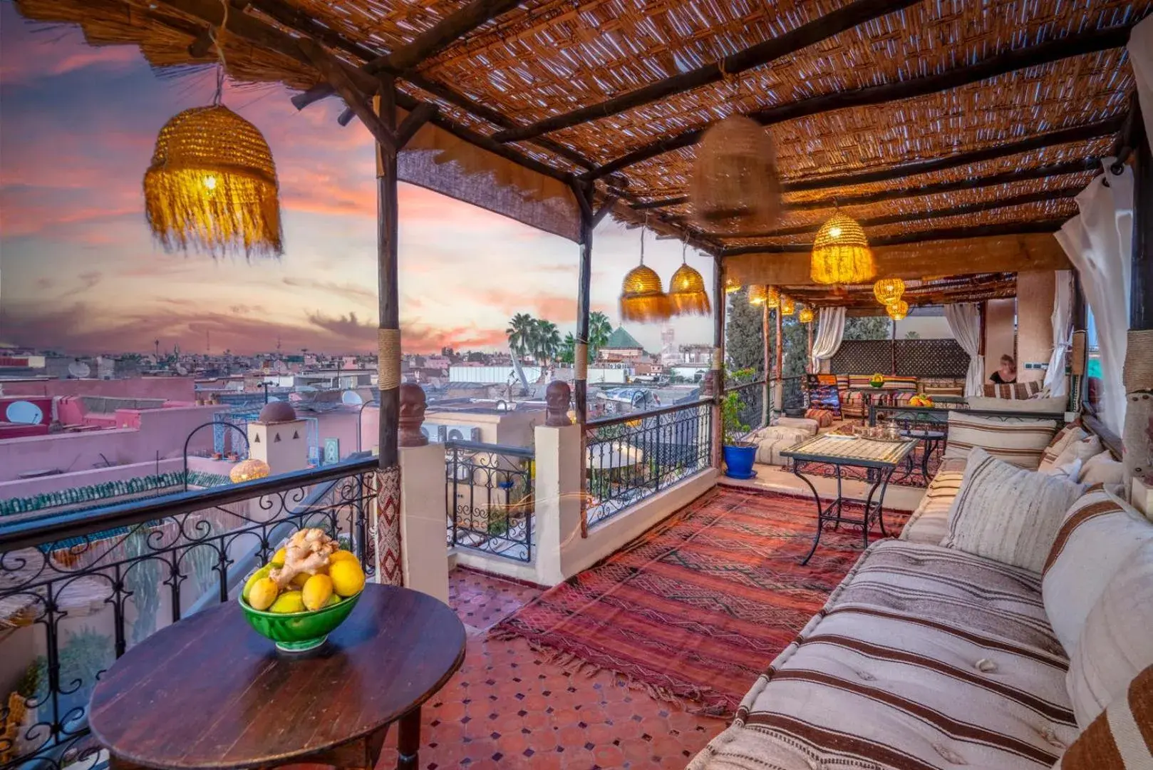 Patio in Riad Sun of Kech Patio in Riad Sun of Kech