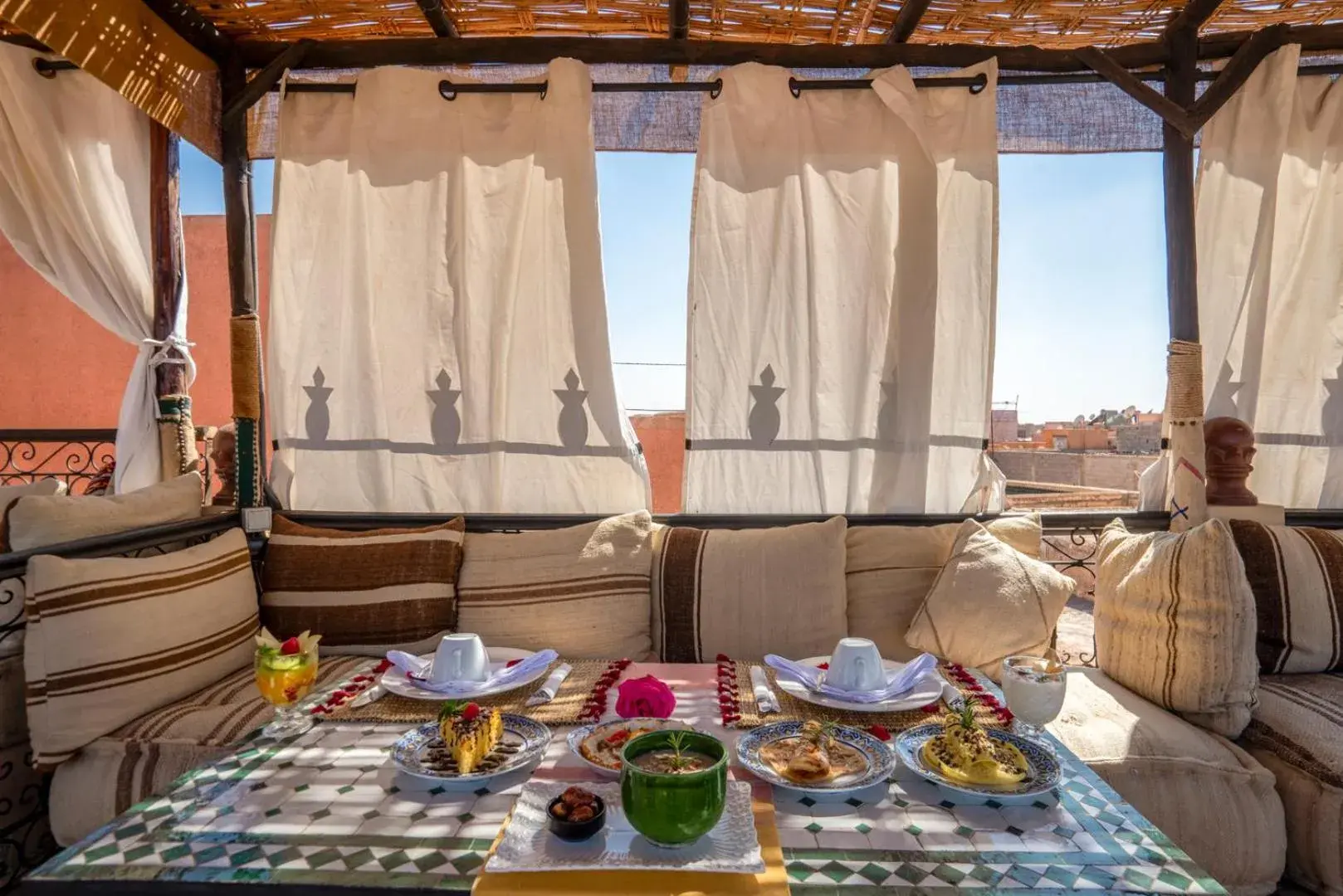 Breakfast in Riad Sun of Kech Breakfast in Riad Sun of Kech