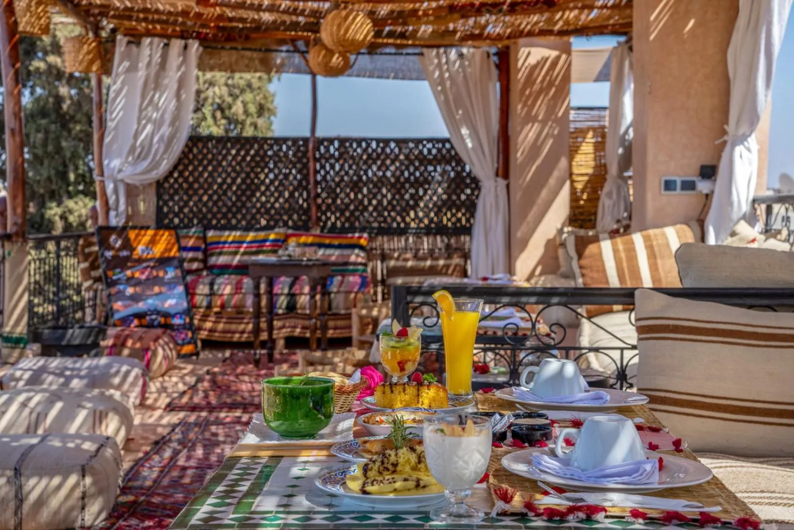 Patio in Riad Sun of Kech