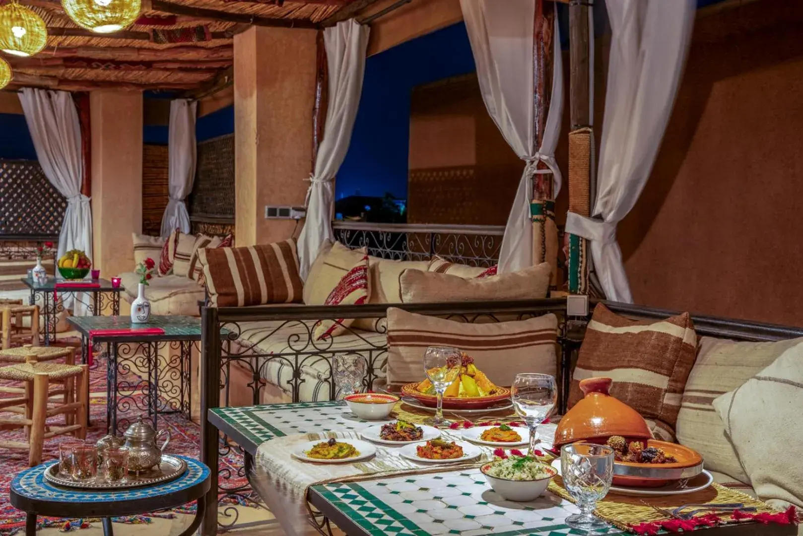 Patio in Riad Sun of Kech Patio in Riad Sun of Kech