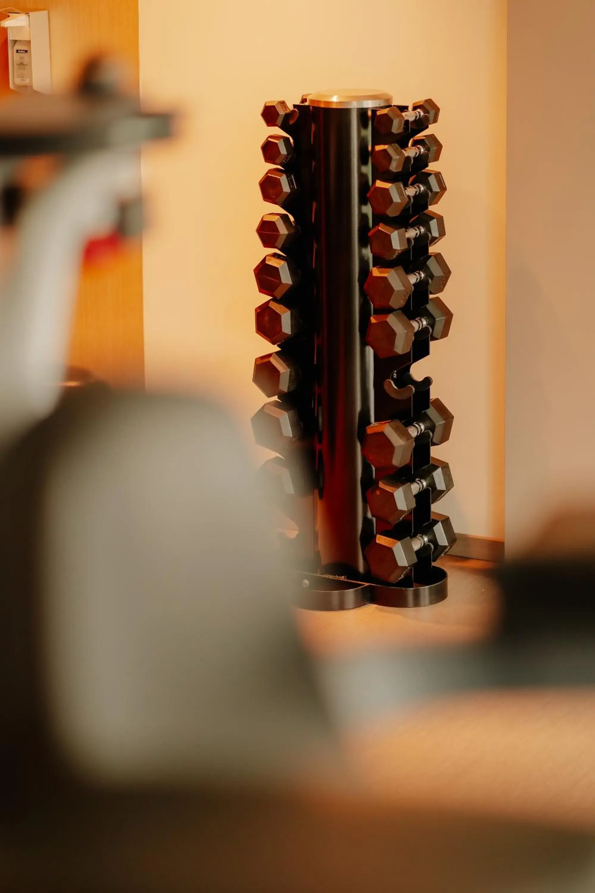 Fitness centre/facilities in LOOKEN INN Lingen by Hackmann Fitness centre/facilities in LOOKEN INN Lingen by Hackmann