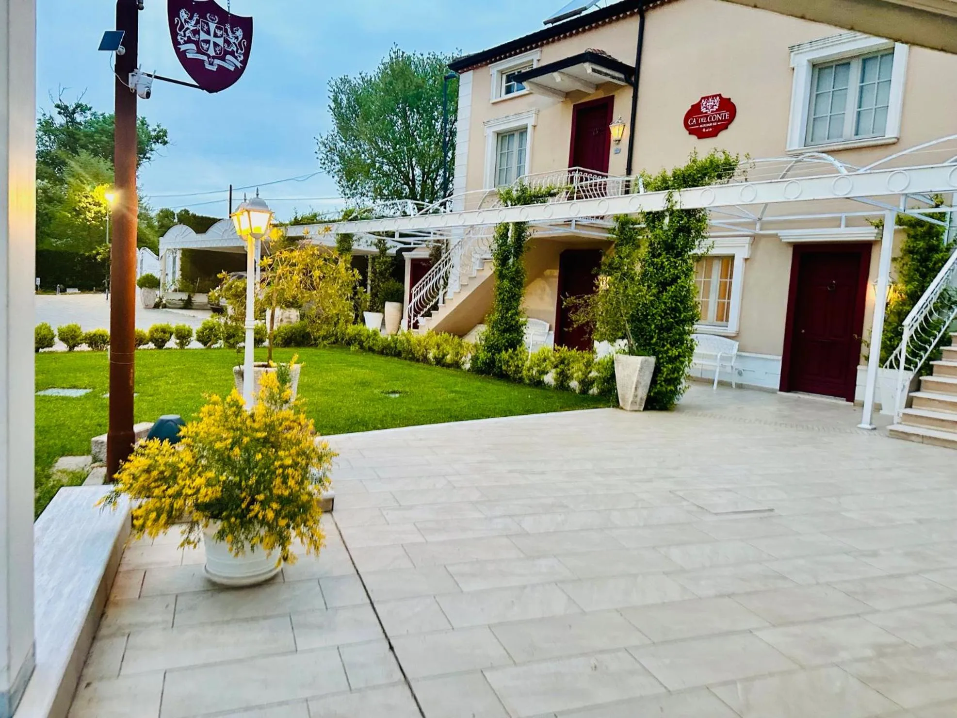Garden view in Ca' del Conte - Maison de Charme