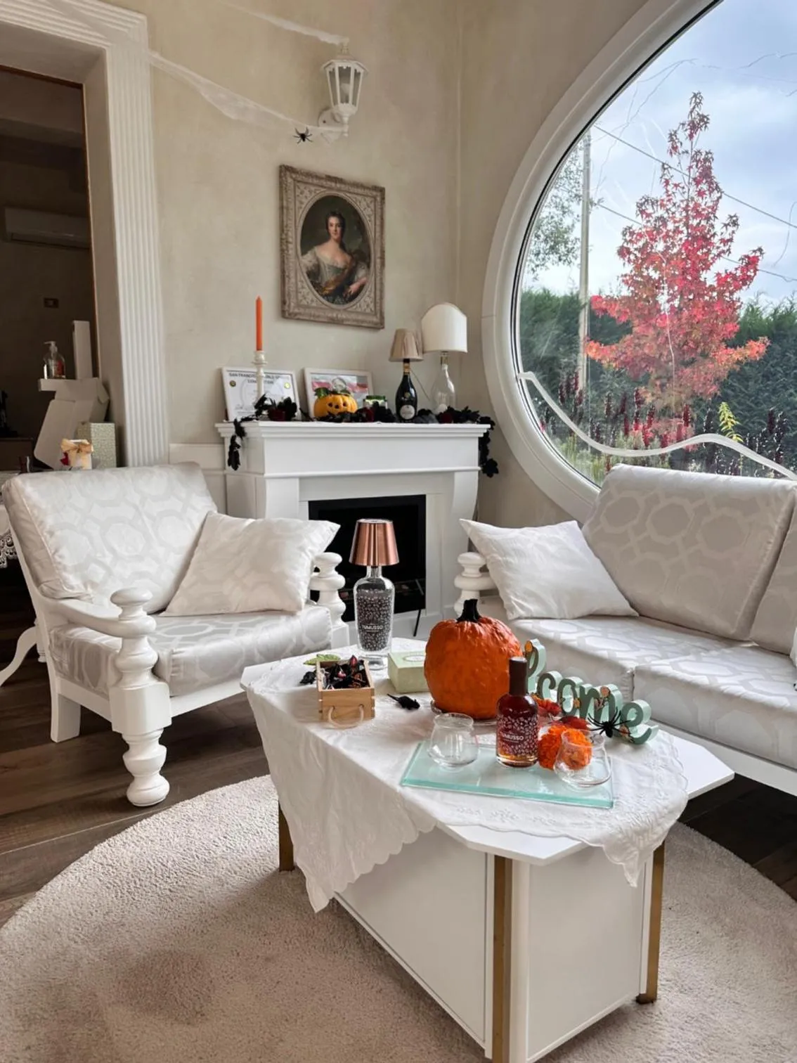 Living room in Ca' del Conte - Maison de Charme