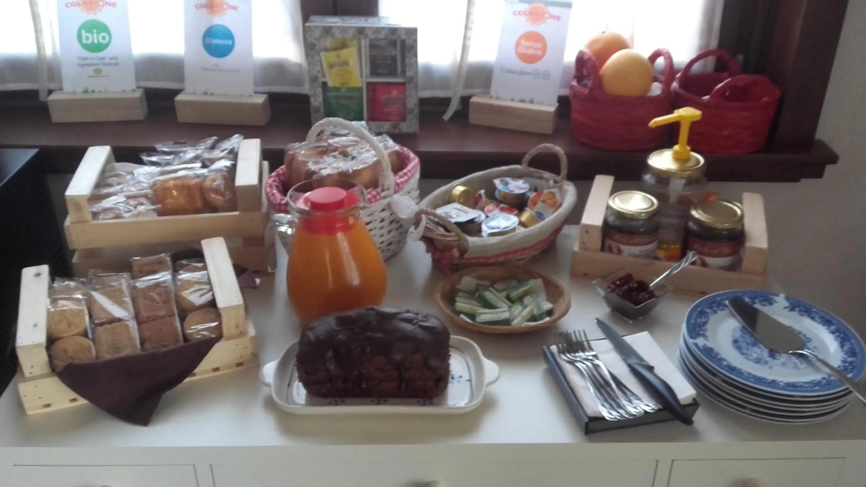 Continental breakfast in Ca' del Conte - Maison de Charme