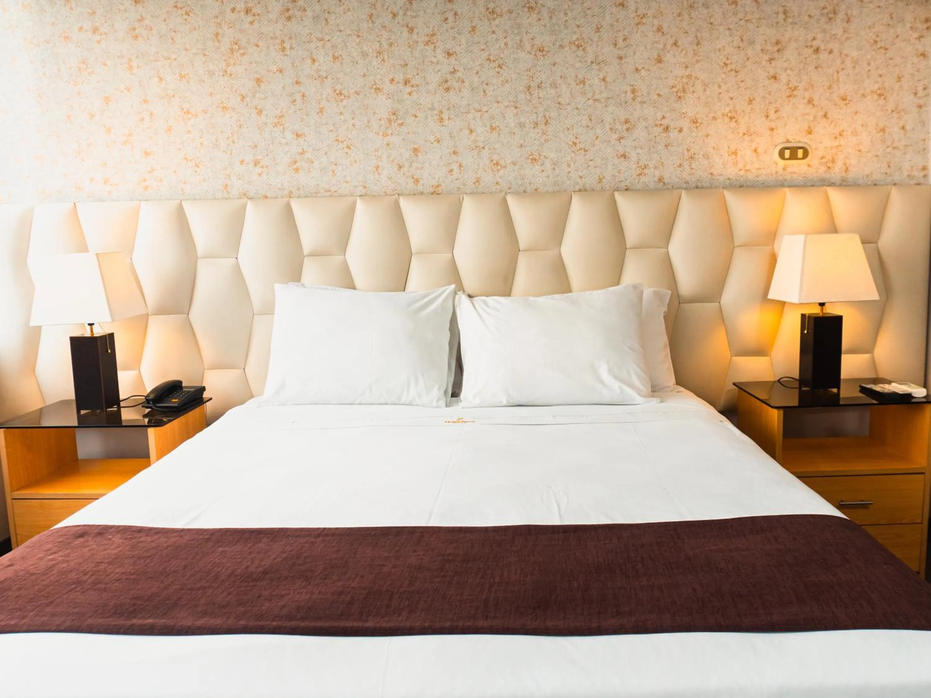 Bed in Hotel Ferré Miraflores