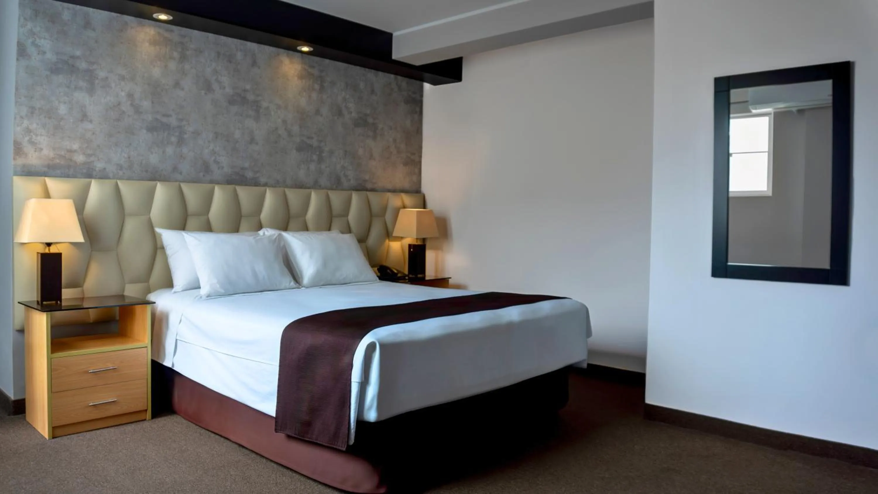 Bed in Hotel Ferré Miraflores