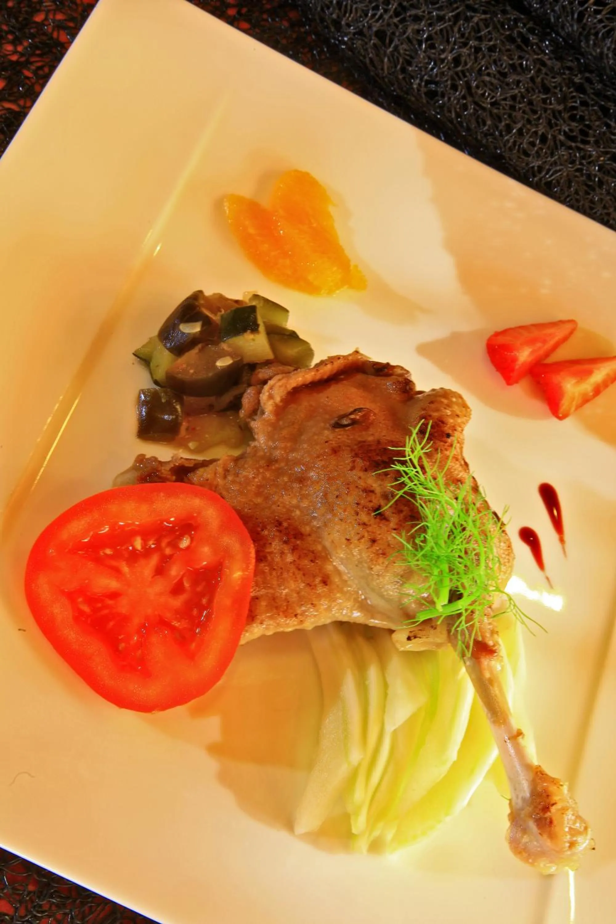 Food close-up in Le Point Du Jour