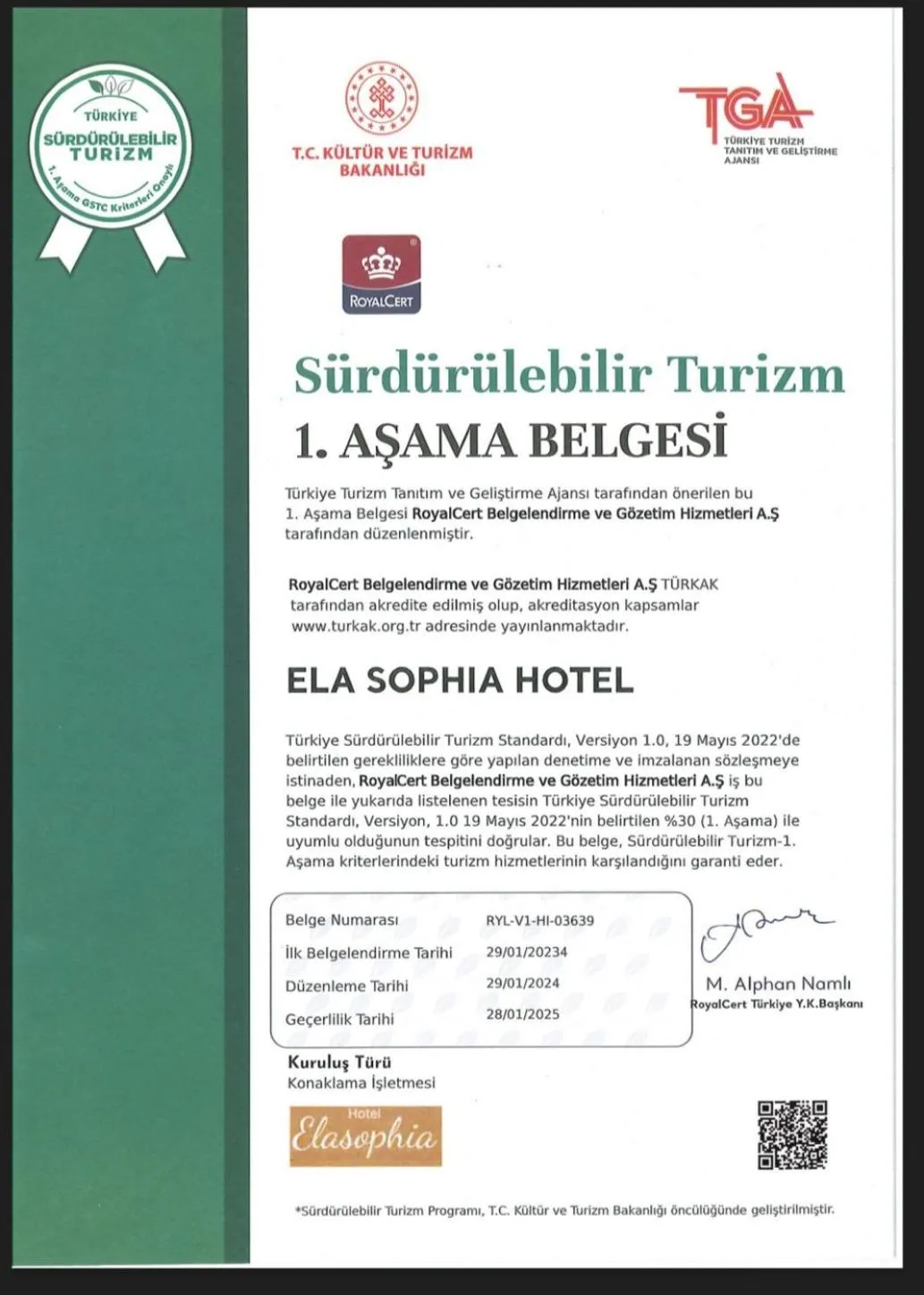 Property building in Elasophia Hotel