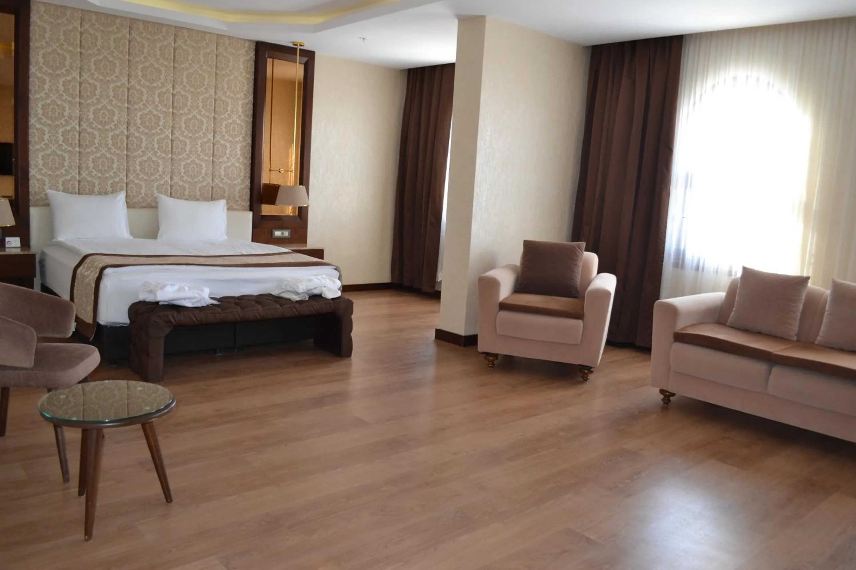 Bed in Gulumser Hatun Termal Hotel & Spa