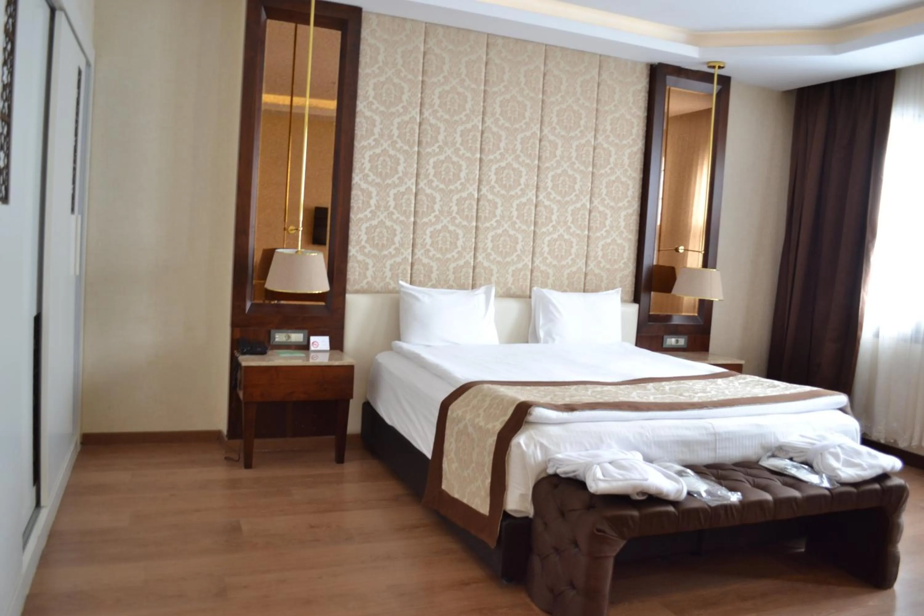 Bed in Gulumser Hatun Termal Hotel & Spa