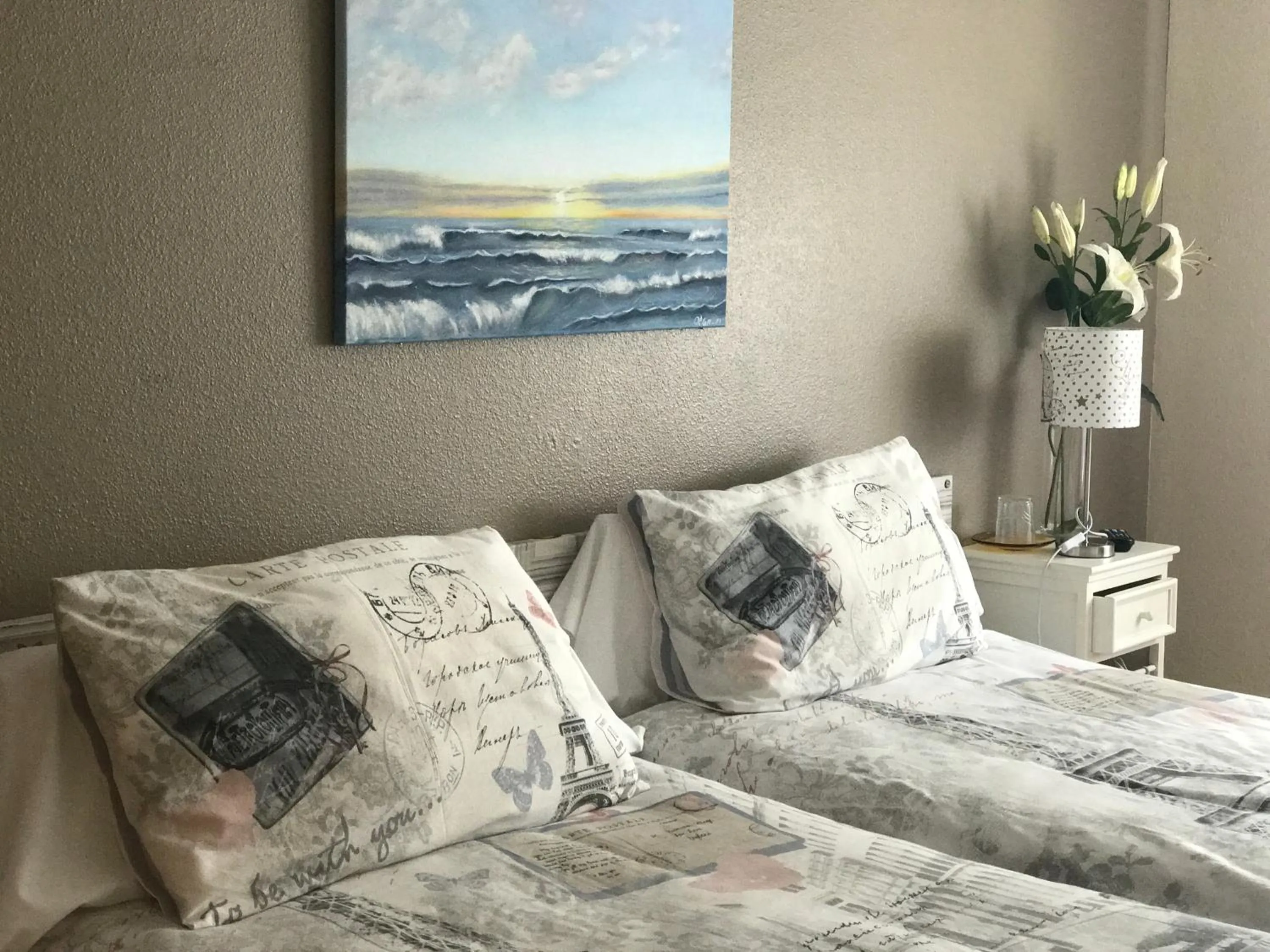 Bed in Alojamientos Olga